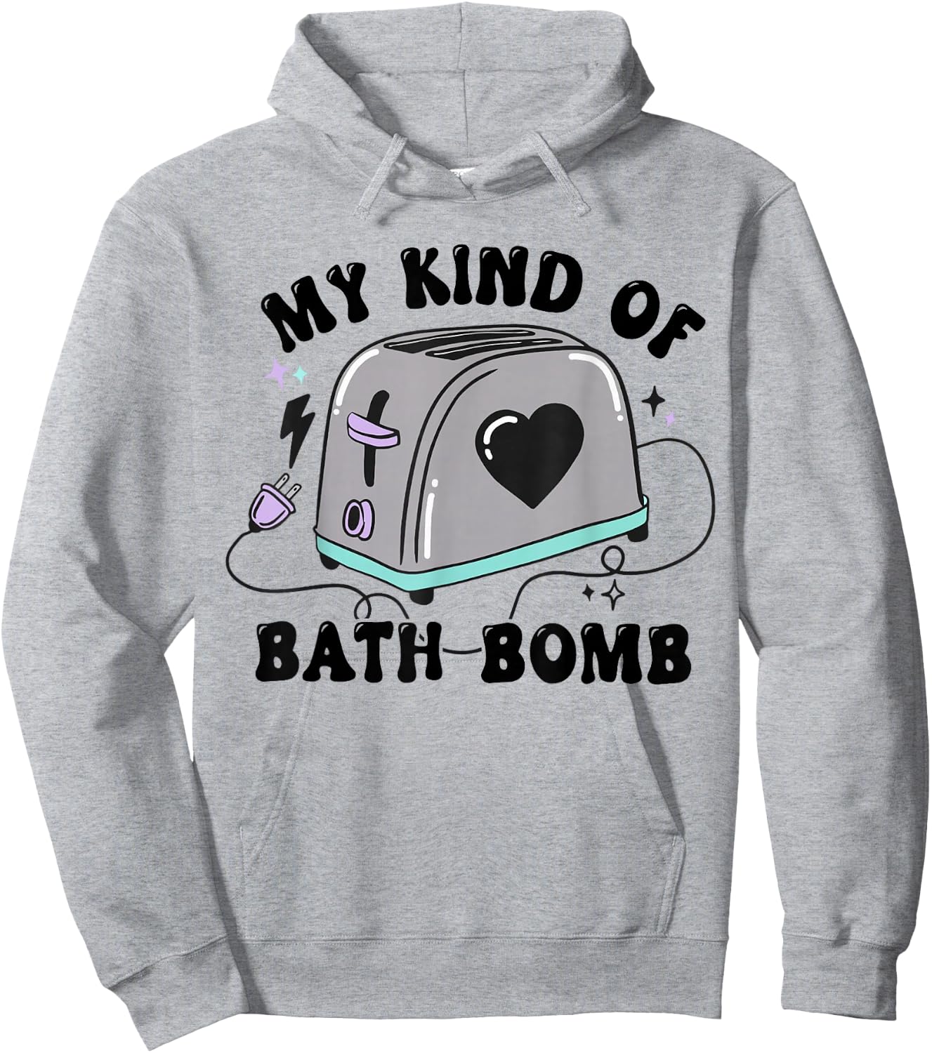 My Kind Of Bath Bomb Funny Humour Hoodie - Hoodie | Ash