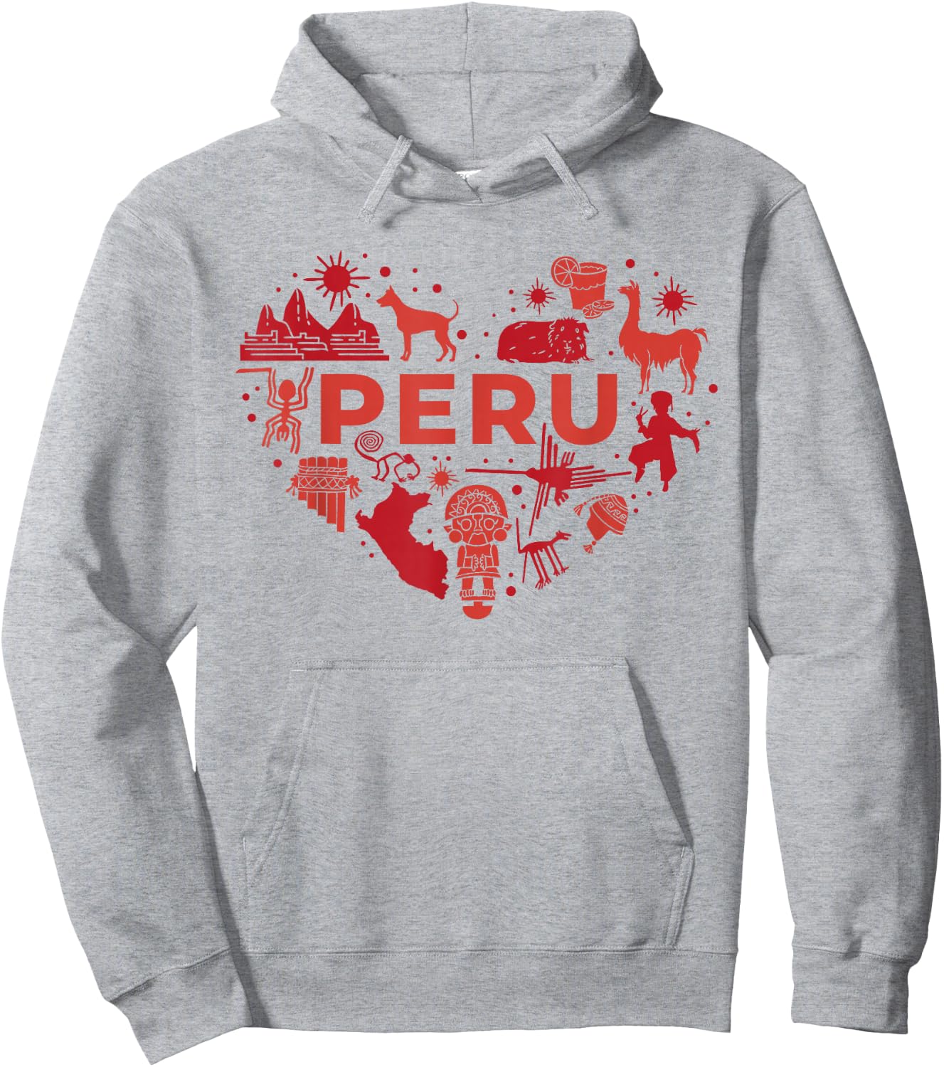 Peru Hoodie - Hoodie | Ash