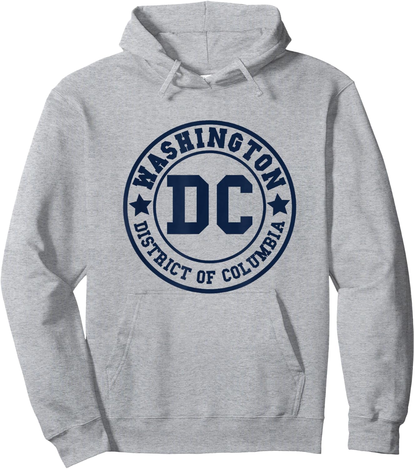 Washington DC - Athletic Throwback Design - Classic Hoodie - Hoodie | Ash