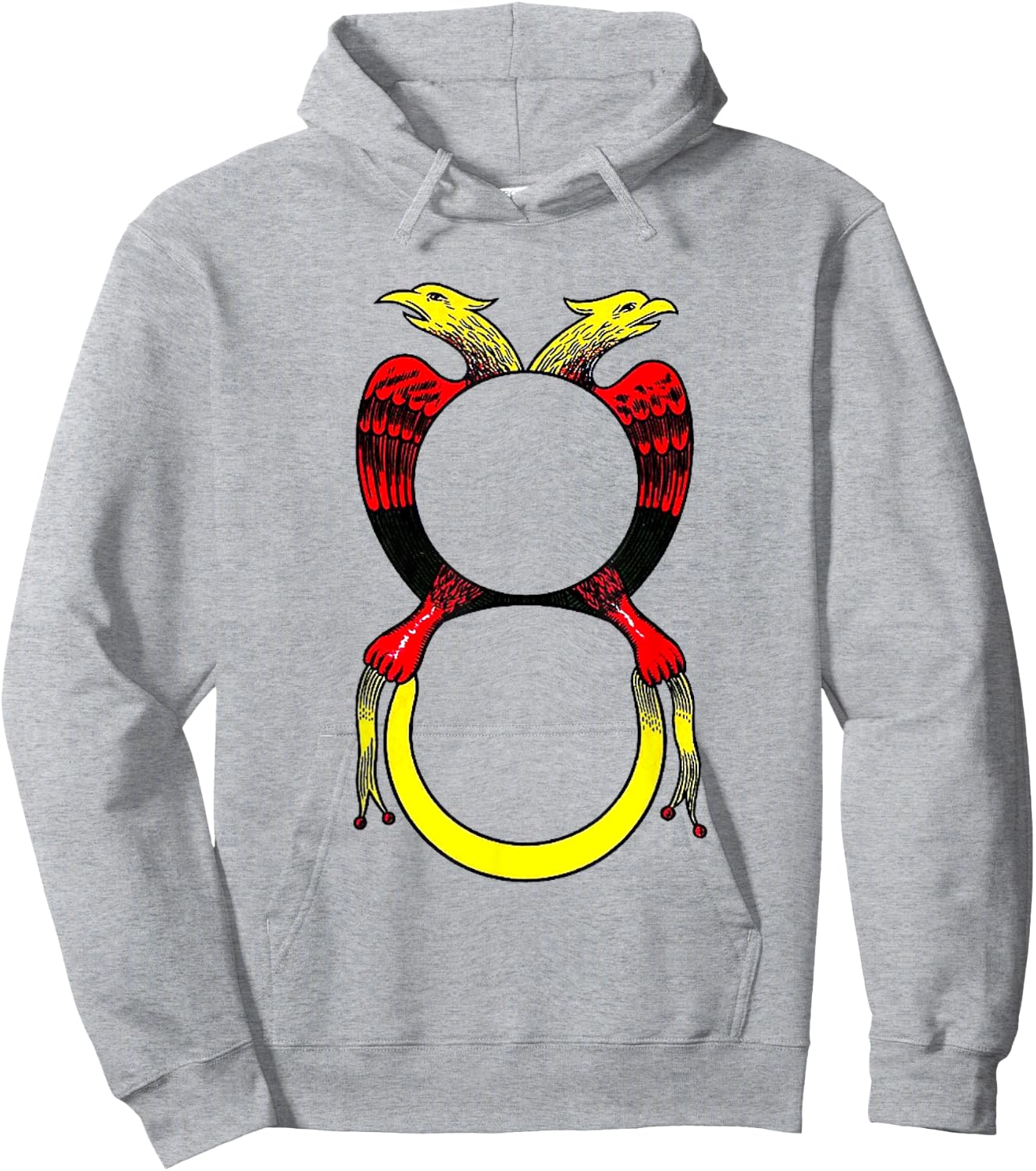 Ace of Denari [Carte Neapolitane] The Italian playing cards Hoodie - Hoodie | Ash