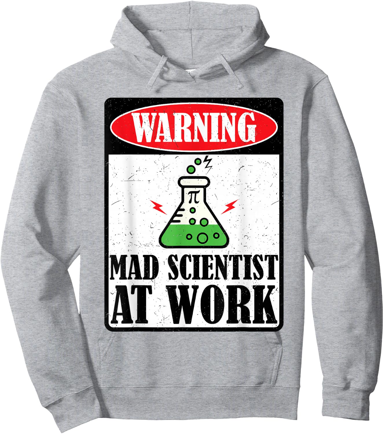 Funny Mad Scientist Science Teacher Halloween Costume Kids Hoodie - Hoodie | Ash