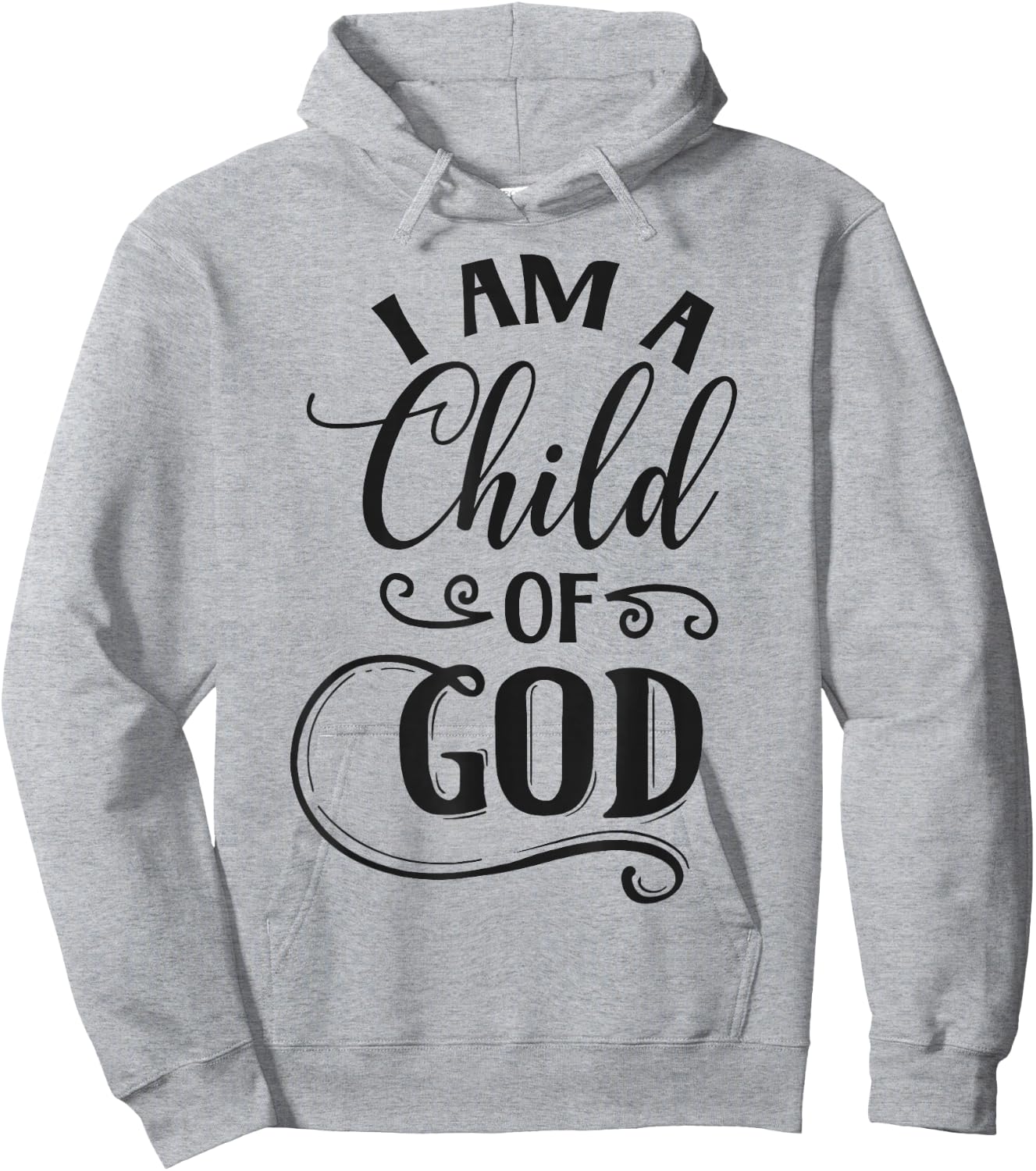 I am a Child of God Christian Hoodie - Hoodie | Ash