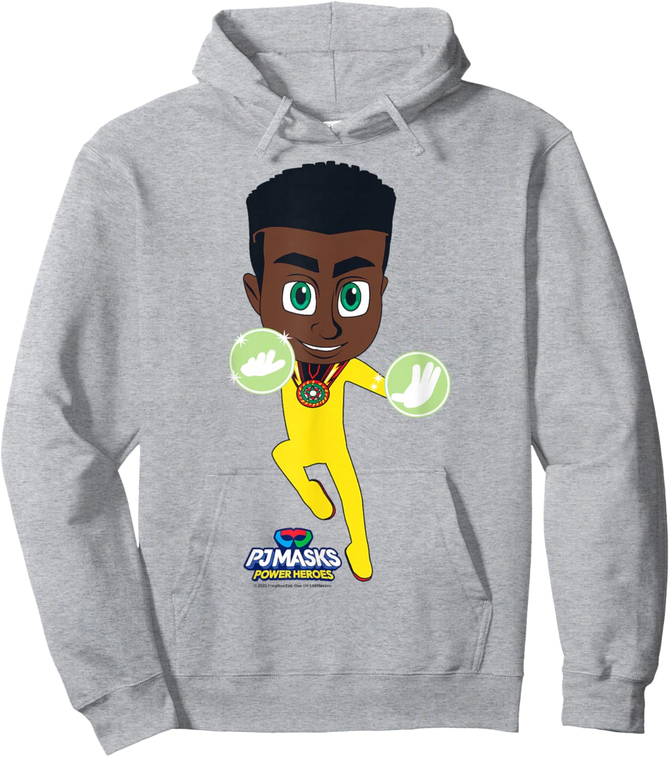 PJ Masks Newton Star Night Time Hero Portrait Hoodie - Hoodie | Ash