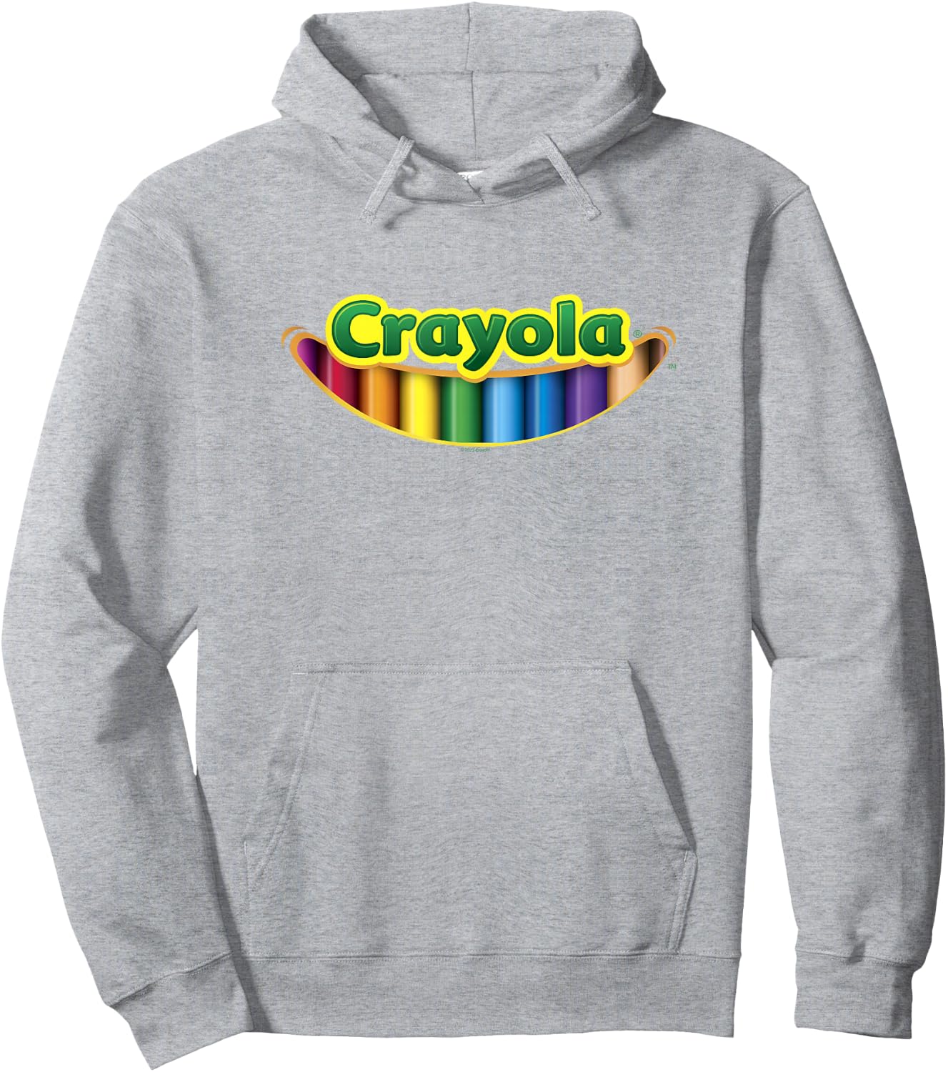 Crayola Smile Colored Pencils Classic Logo Hoodie - Hoodie | Ash