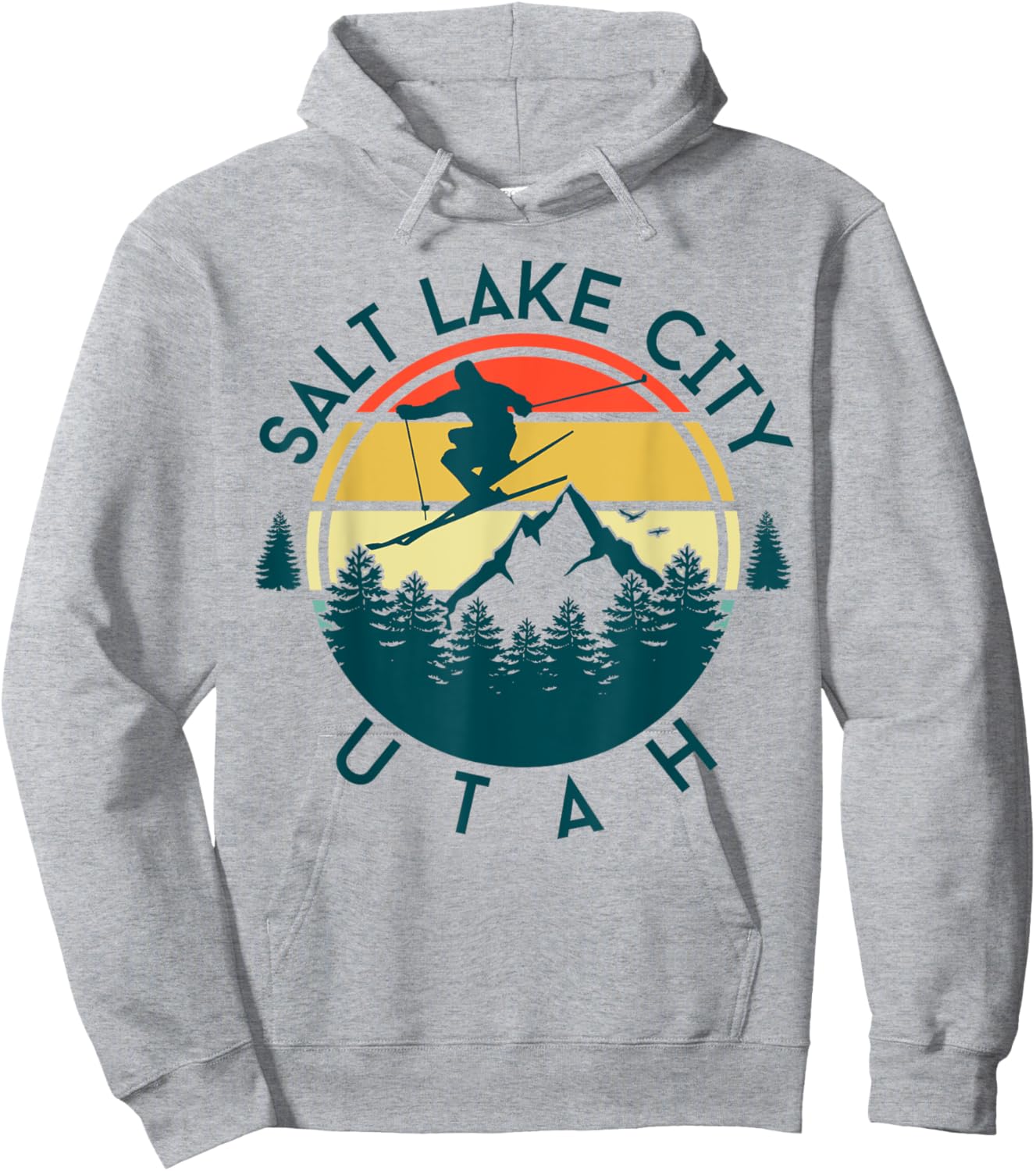 Salt Lake City Hoodie - Hoodie | Ash