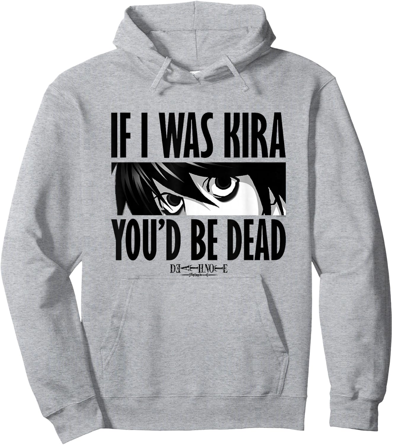 Death Note If I was Kira L Eyes Anime Hoodie - Hoodie | Ash