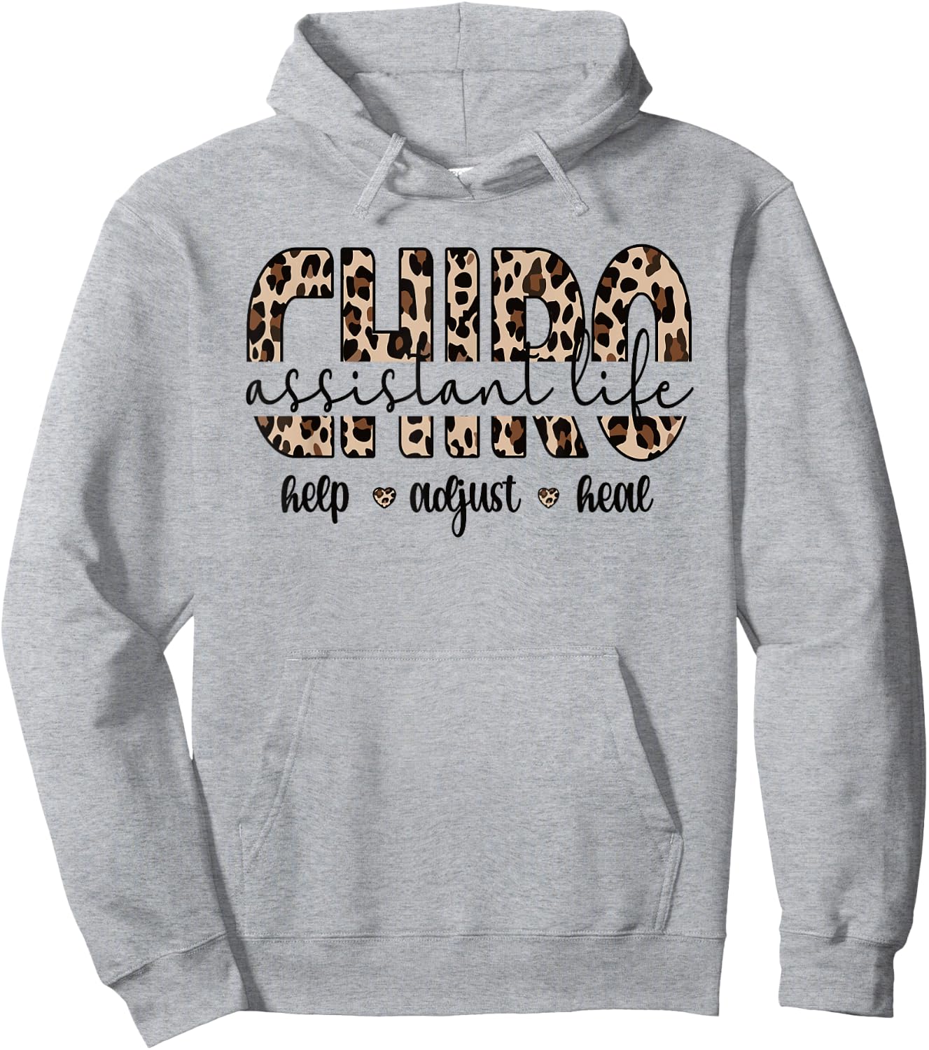 Chiro Assistant Life Chiropractor Assistant Hoodie - Hoodie | Ash
