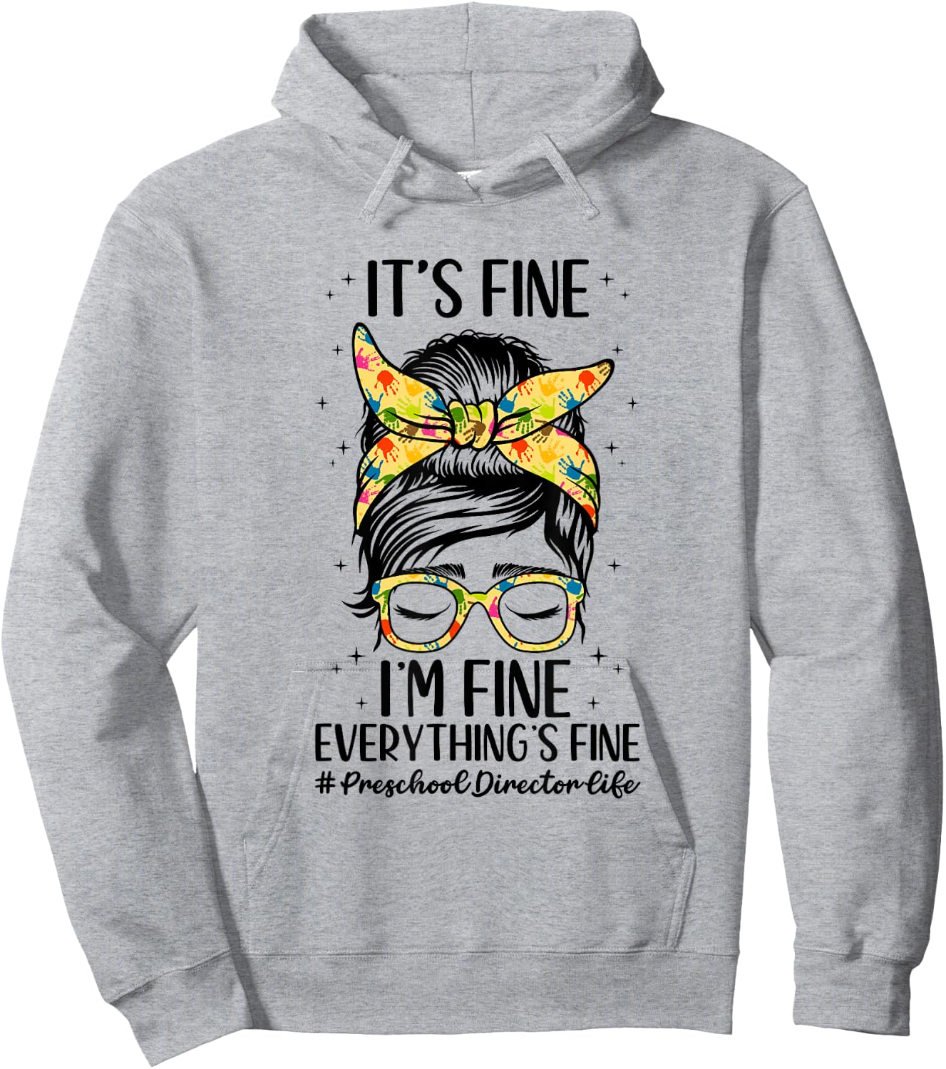 Preschool Director Life Director Of Preschool Directors Hoodie - Hoodie | Ash