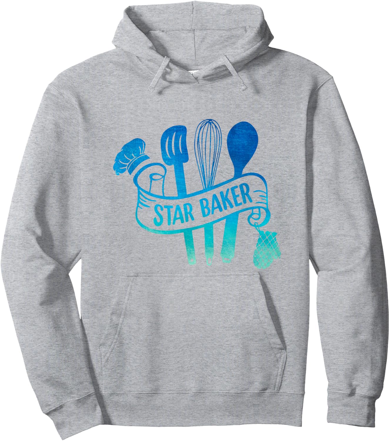 Star Baker Cake Baking Confectioner Cupcake Pastry Caking Hoodie - Hoodie | Ash
