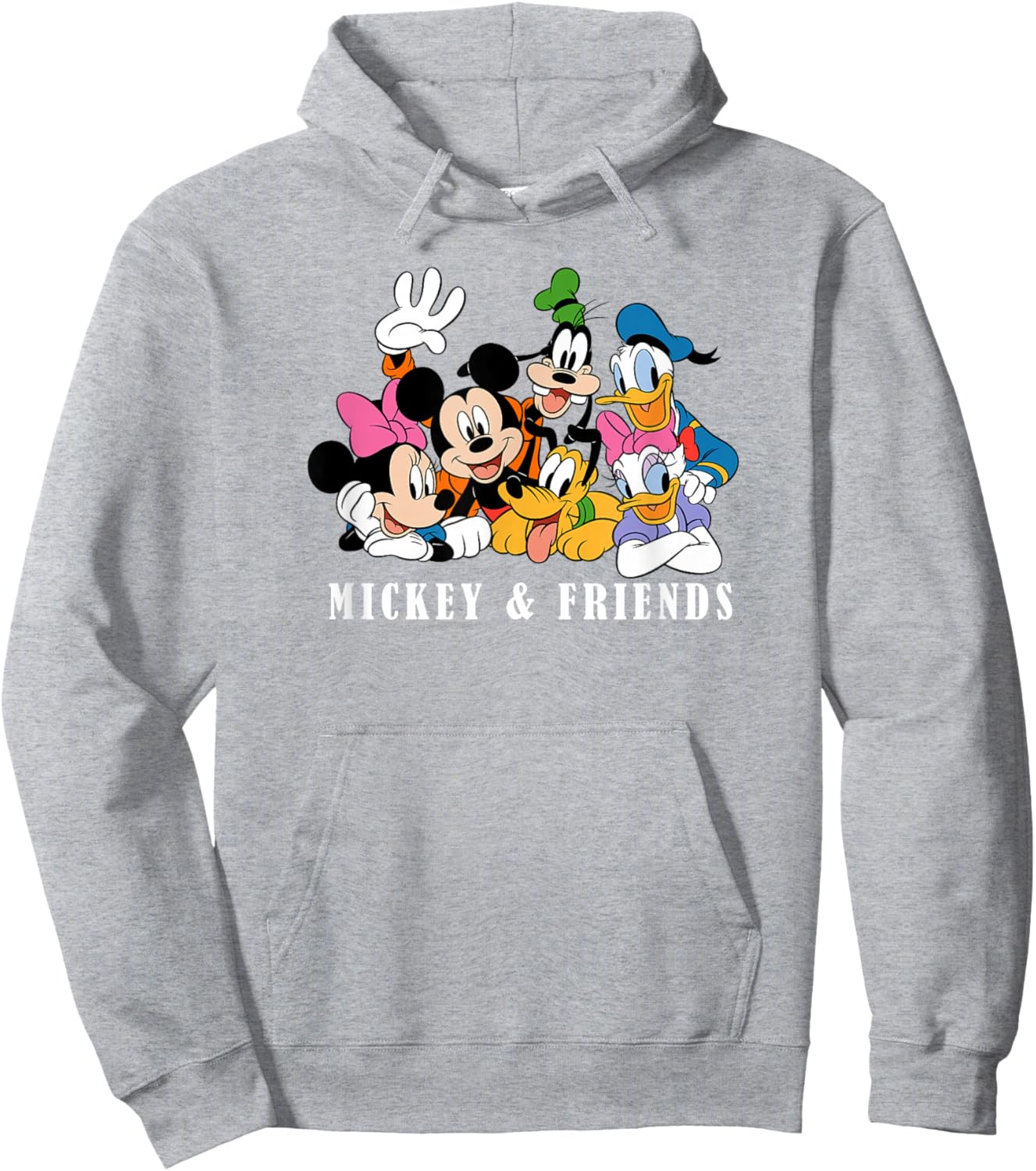 Disney Mickey And Friends Sensational Friends Disney Group Hoodie - Hoodie | Ash