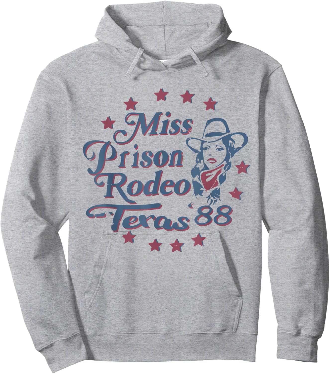 Miss Texas Prison Rodeo Southern Country Music Hoodie - Hoodie | Ash