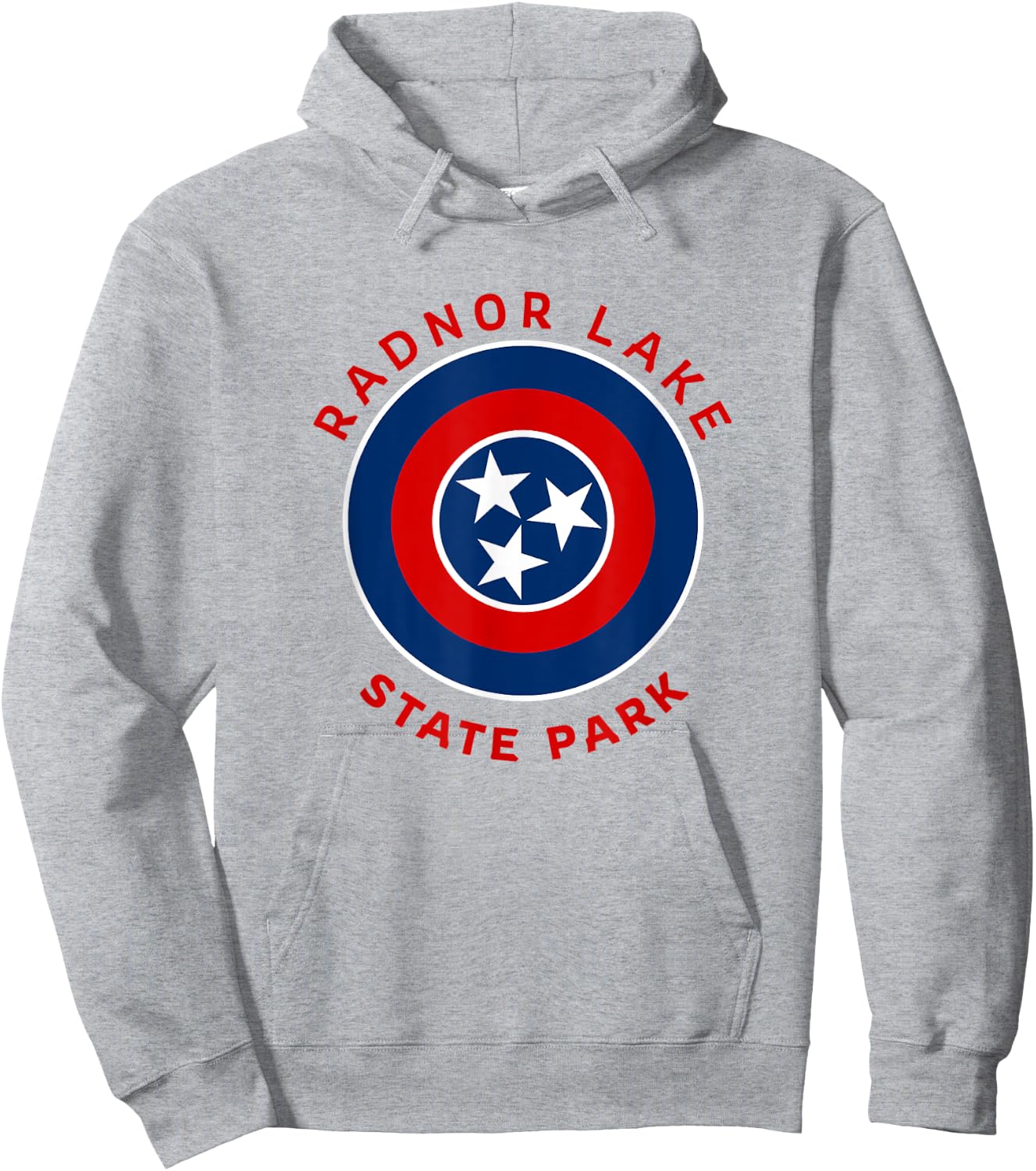 Radnor Lake State Park Tennessee Flag TN Vacation Hoodie - Hoodie | Ash