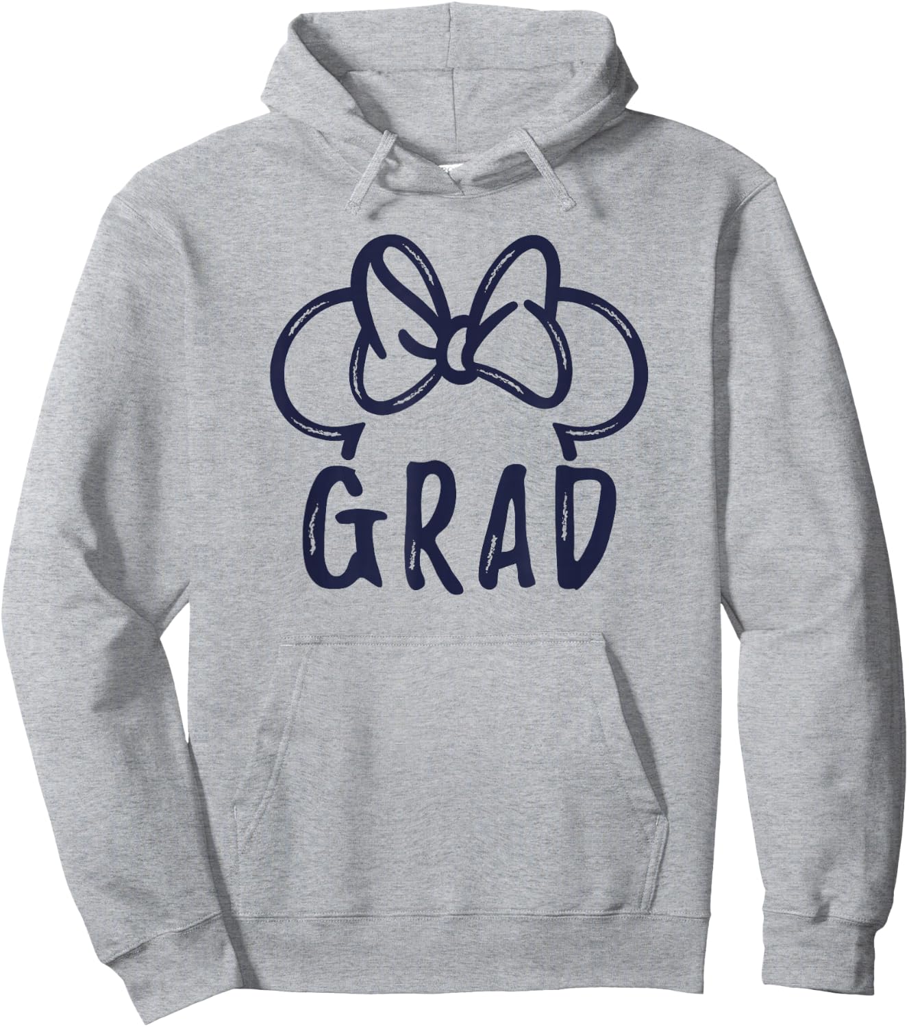 Disney Minnie Mouse Graduation Minnie Grad Ears Hoodie - Hoodie | Ash