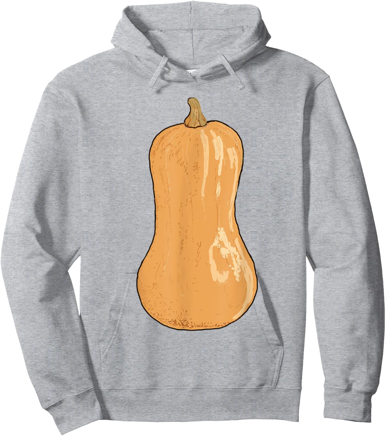 Butternut Squash Halloween Costume Gardening Farming Veggie Hoodie - Hoodie | Ash