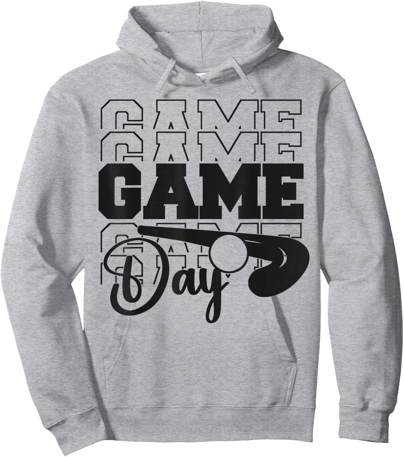 Field Hockey Game Day Hoodie - Hoodie | Ash