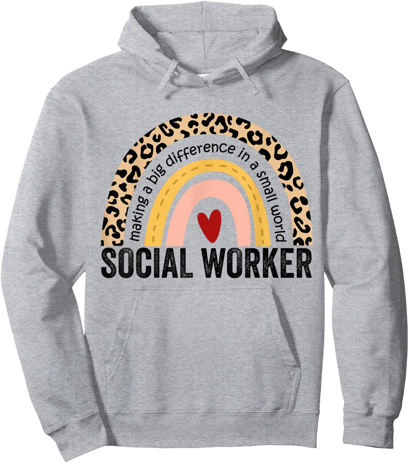 Social Worker Hoodie - Hoodie | Ash