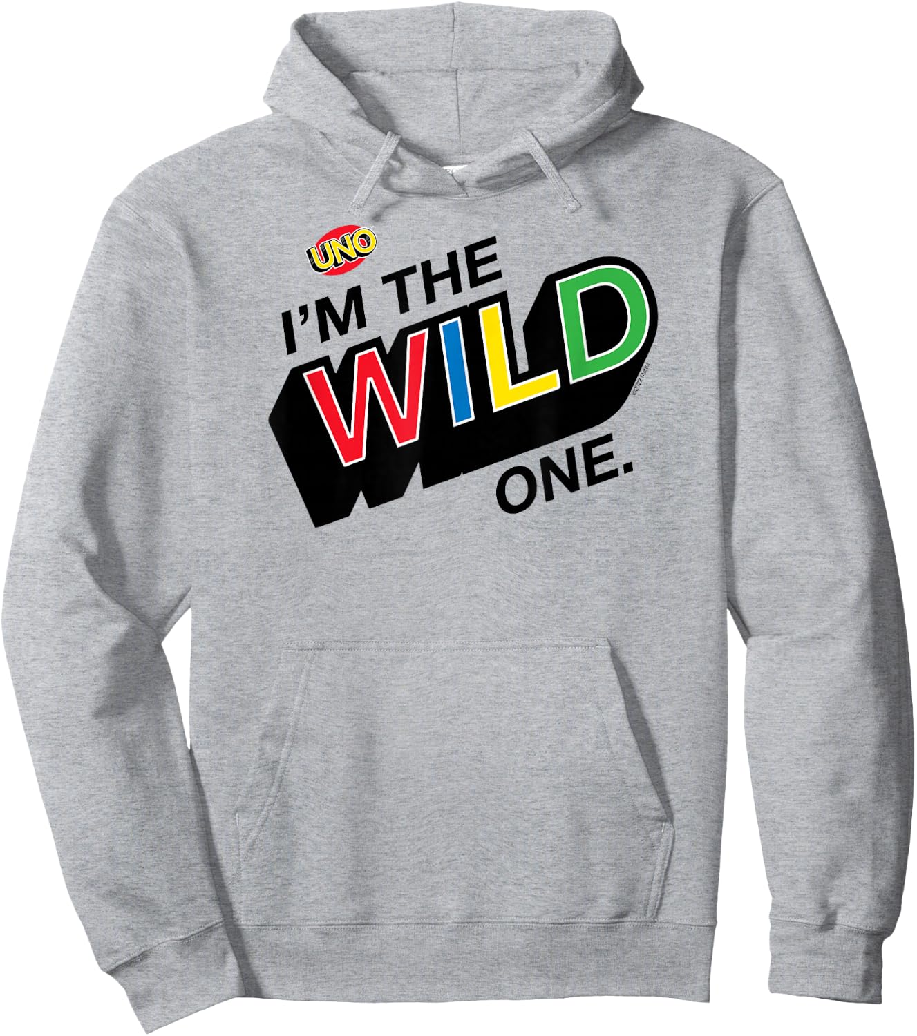 UNO - I'm The Wild One Hoodie - Hoodie | Ash