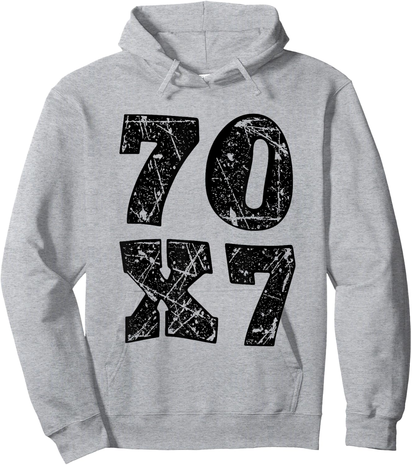 Jesus Christ forgiveness 70 x 7 seventy times seven Hoodie - Hoodie | Ash