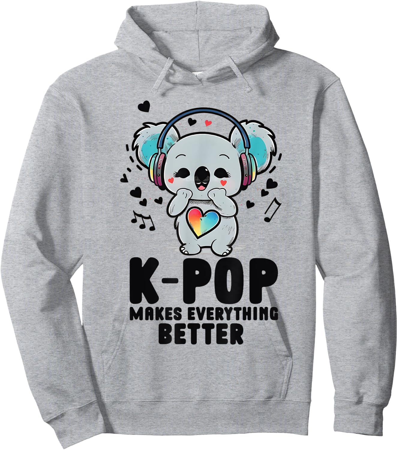 Kpop Bias Koala Pop Items Merch K-pop Merchandise Hoodie - Hoodie | Ash