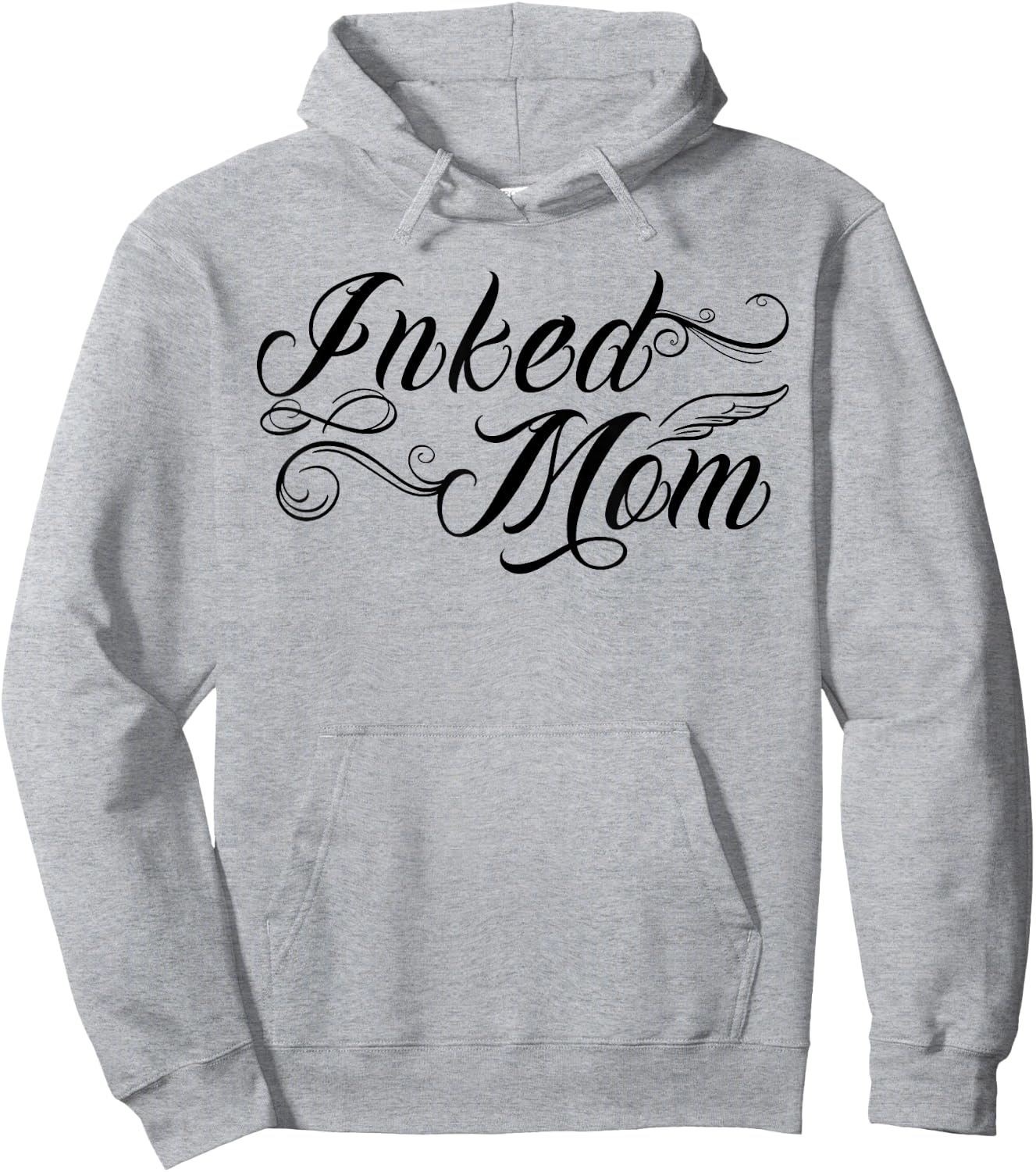 Inked Mom Tattooed Mom Inked Mother Tattooed Mama Hoodie - Hoodie | Ash