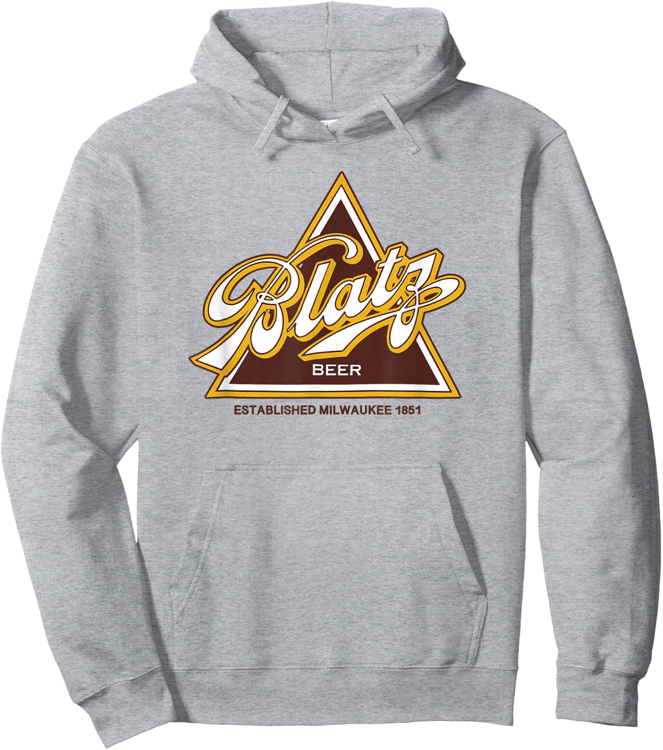 Blatz Beer Style - Logo Hoodie - Hoodie | Ash