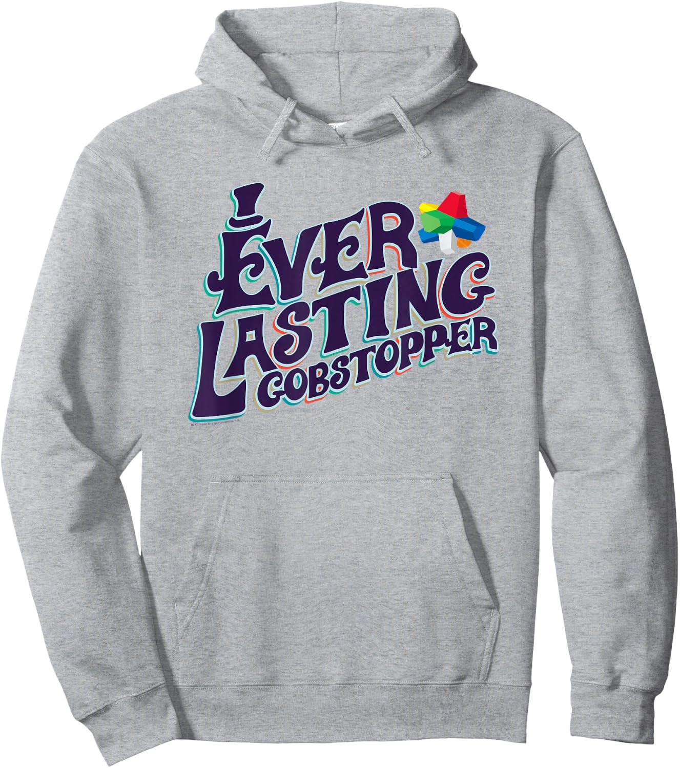 Willy Wonka & the Chocolate Factory Everlasting Gobstopper Hoodie - Hoodie | Ash