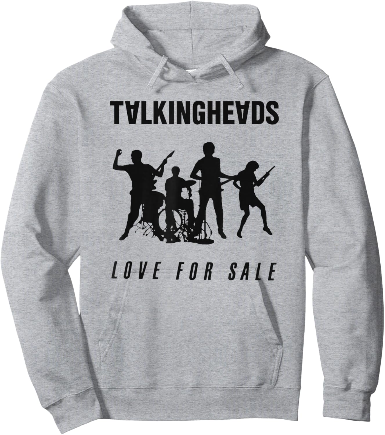 Talking Heads Love For Sale Hoodie - Hoodie | Ash