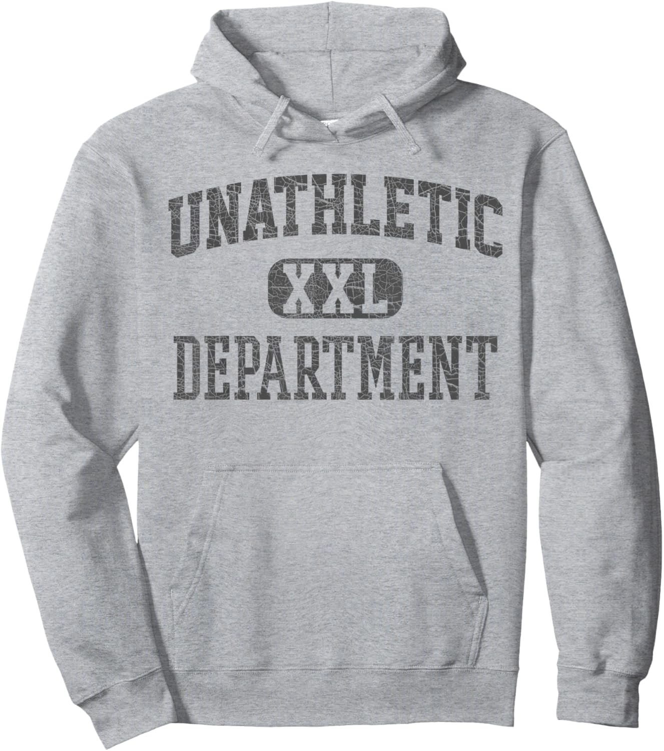 Unathletic Department Funny Gym Humor Sports Wife Girlfriend Hoodie - Hoodie | Ash