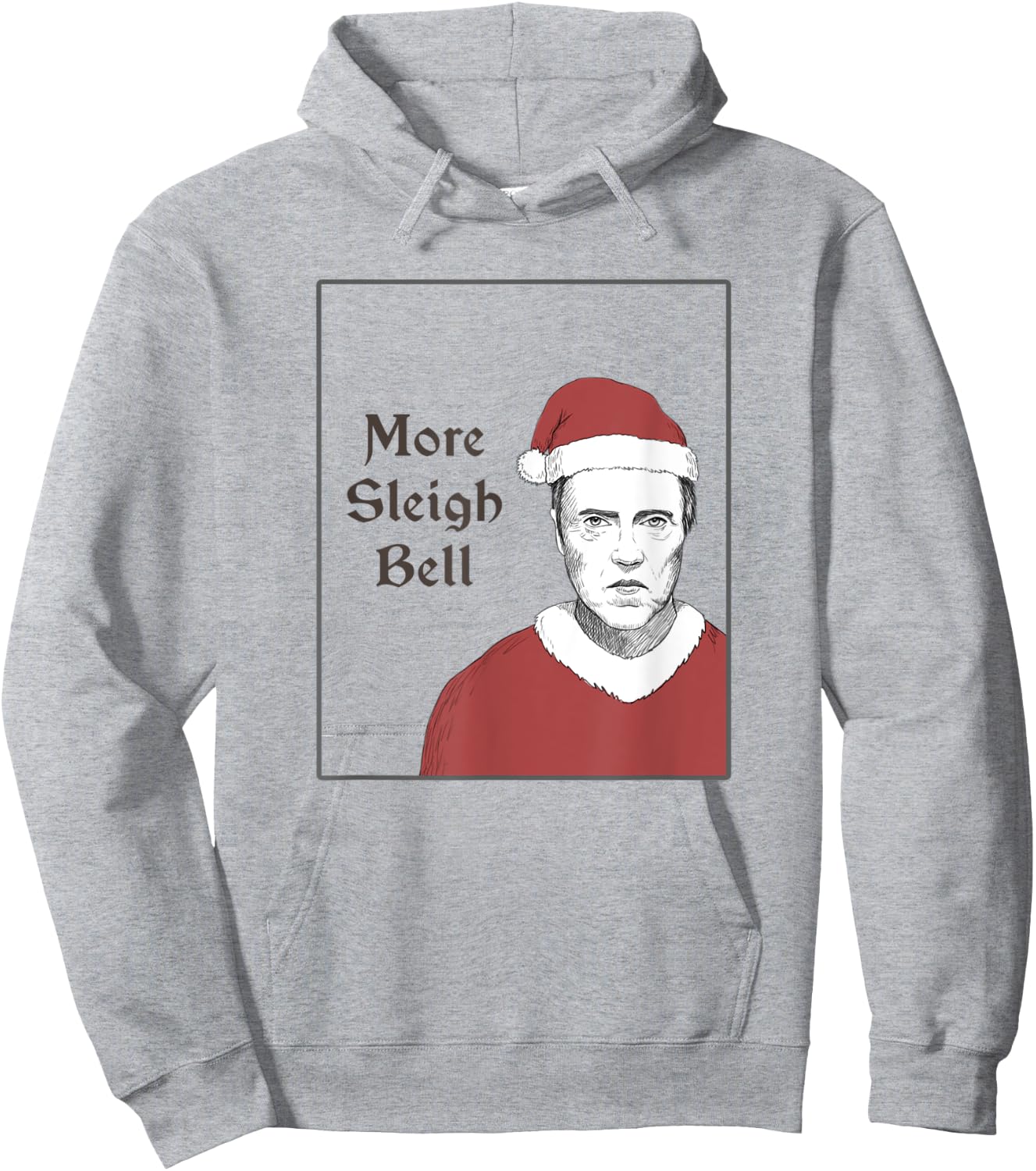 More Sleigh Bell Cowbell Parody Hoodie - Hoodie | Ash