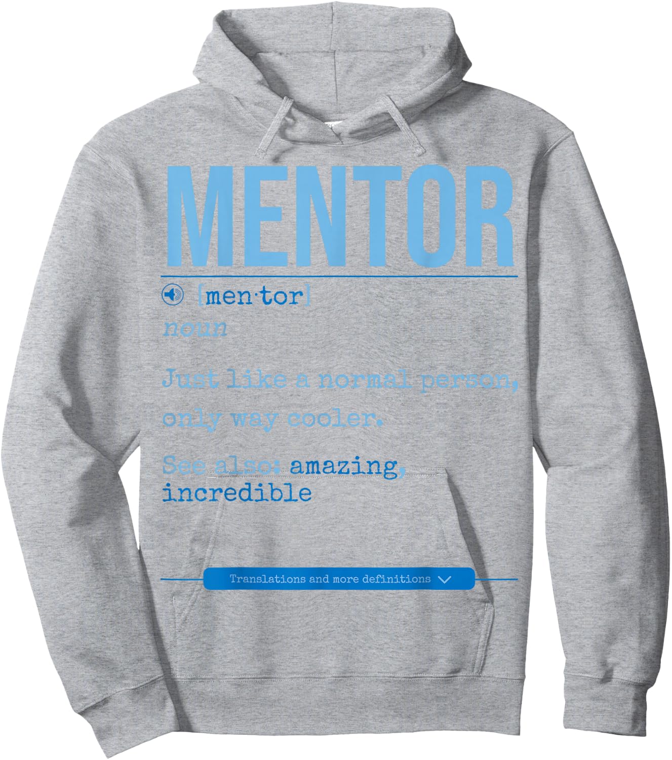 Personal Mentor Best Mentor Ever Mentor Appreciation Hoodie - Hoodie | Ash