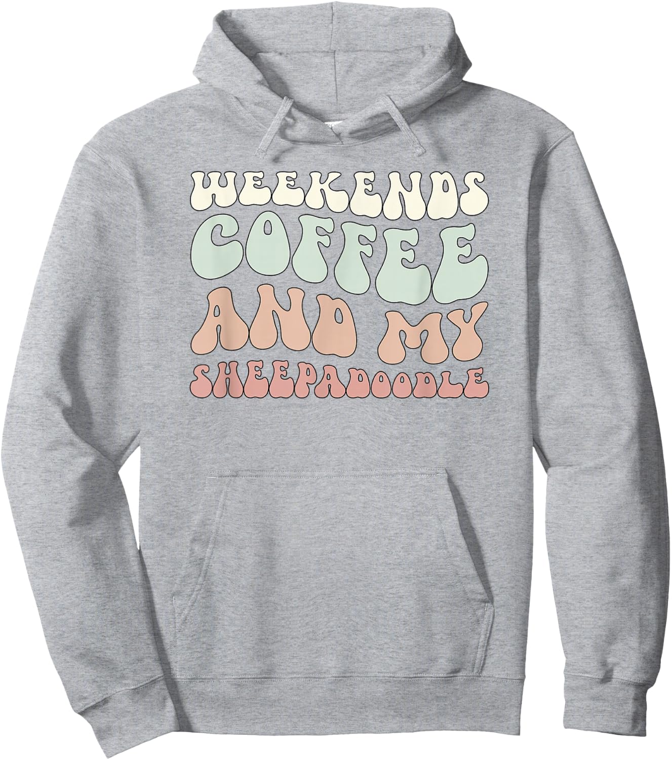 Sheepadoodle Dog Sheepadoodle Owner Sheepadoodle Lover Hoodie - Hoodie | Ash