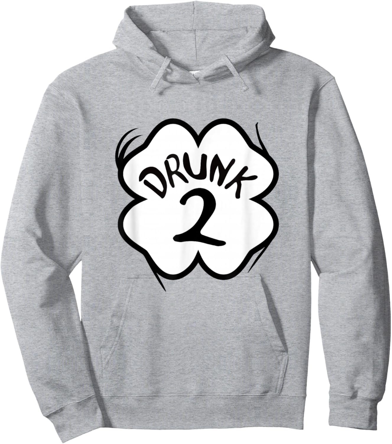 Drunk 2 St Pattys Day Green Drinking Team Group Matching Hoodie - Hoodie | Ash