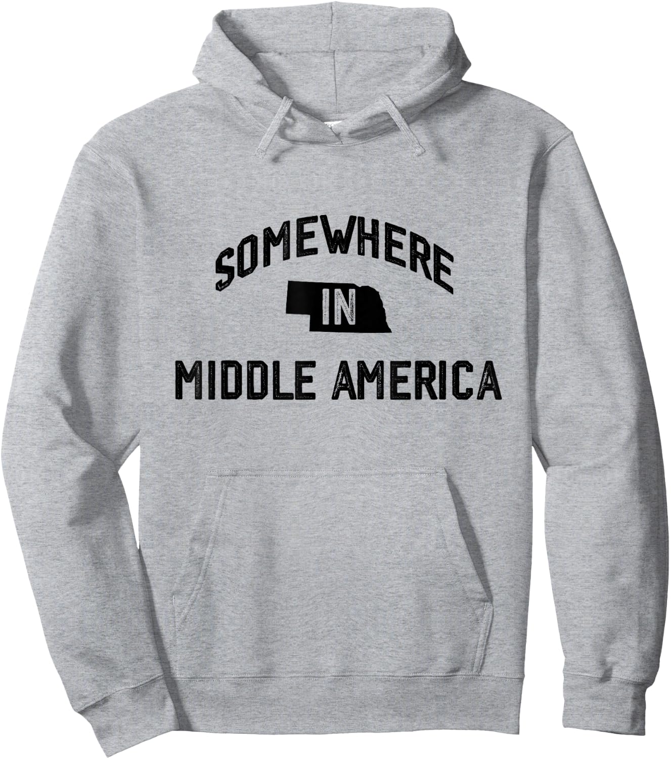 Somewhere in Middle America - Auggie Lamb Hoodie - Hoodie | Ash