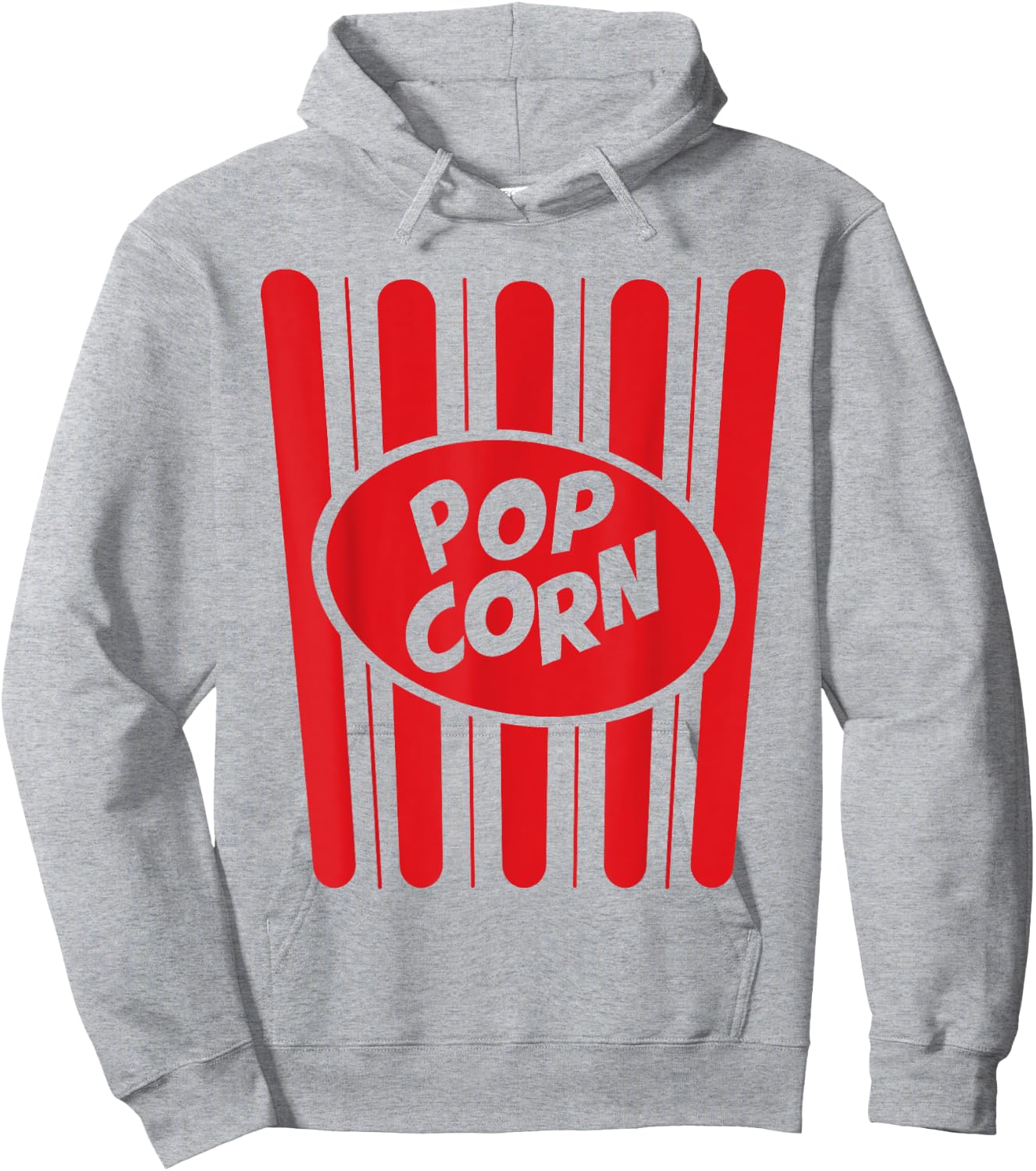 Halloween Costume Popcorn Hoodie - Hoodie | Ash