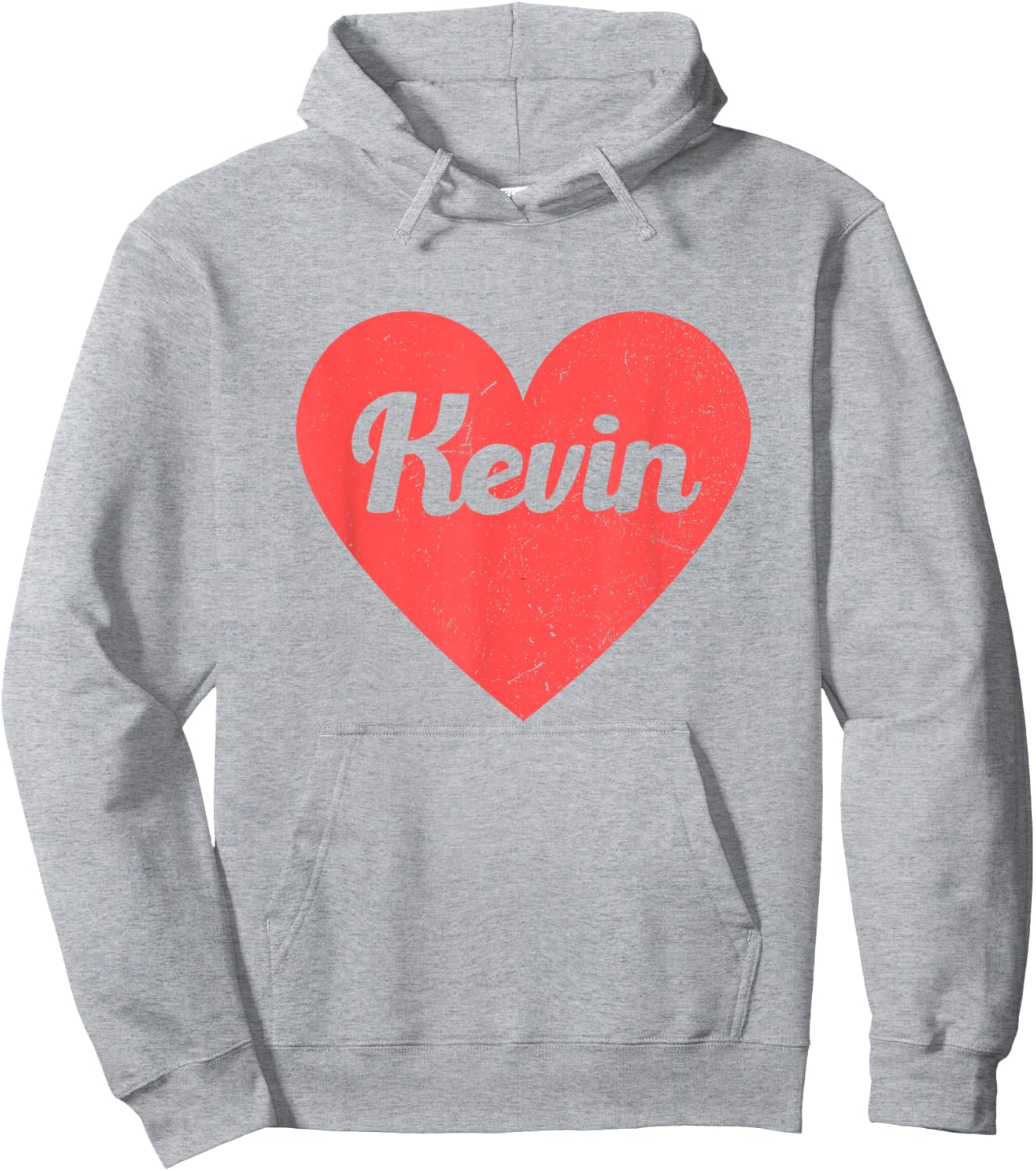 I Heart Kevin - First Names and Hearts, I Love Kevin Hoodie - Hoodie | Ash