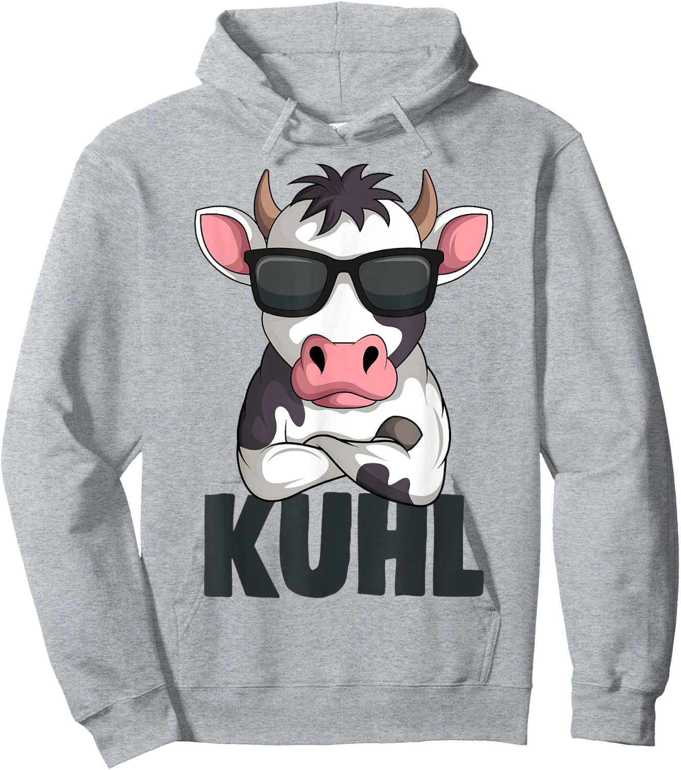 Cow Kuhl Farmers Cows Farmer Children Boys Girls Hoodie - Hoodie | Ash