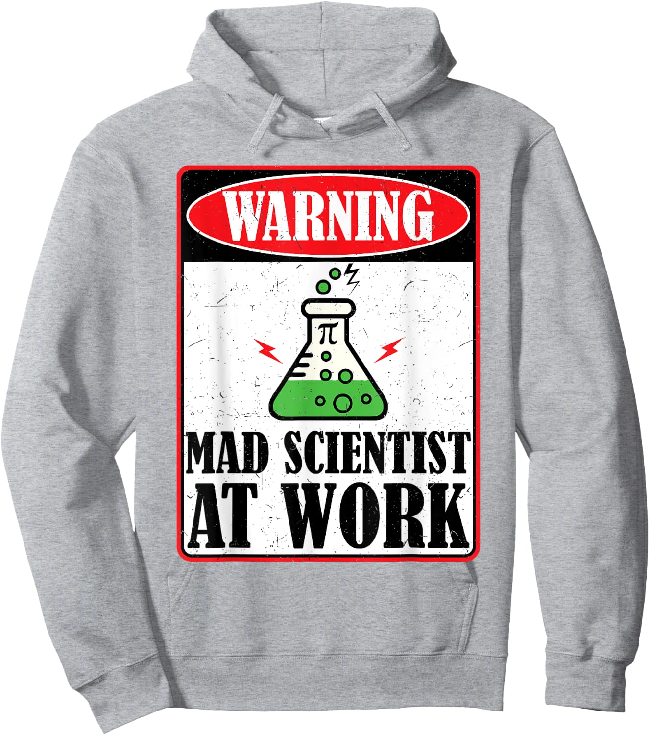 Funny Mad Scientist Costume Science Chemistry Kids Boy Adult Hoodie - Hoodie | Ash