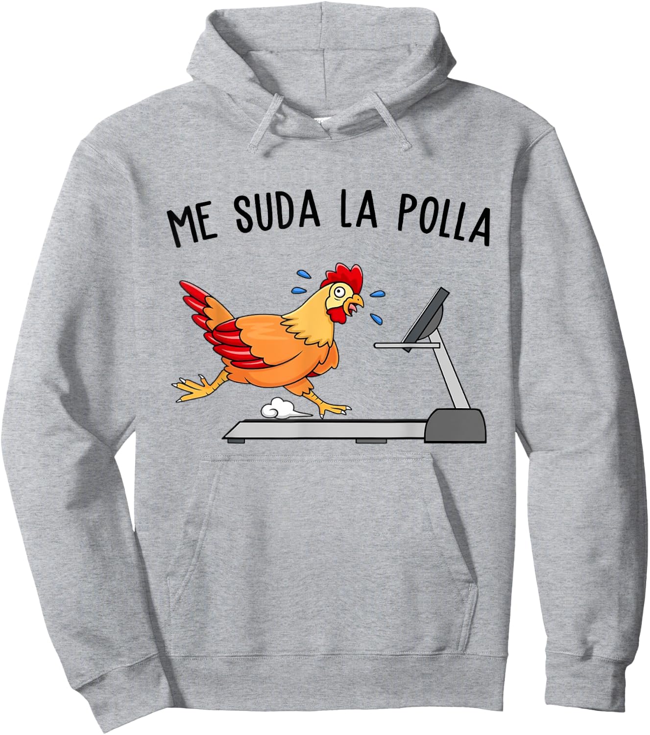 Me Sweat Cock Men Funny Chicken Shirt Hoodie - Hoodie | Ash