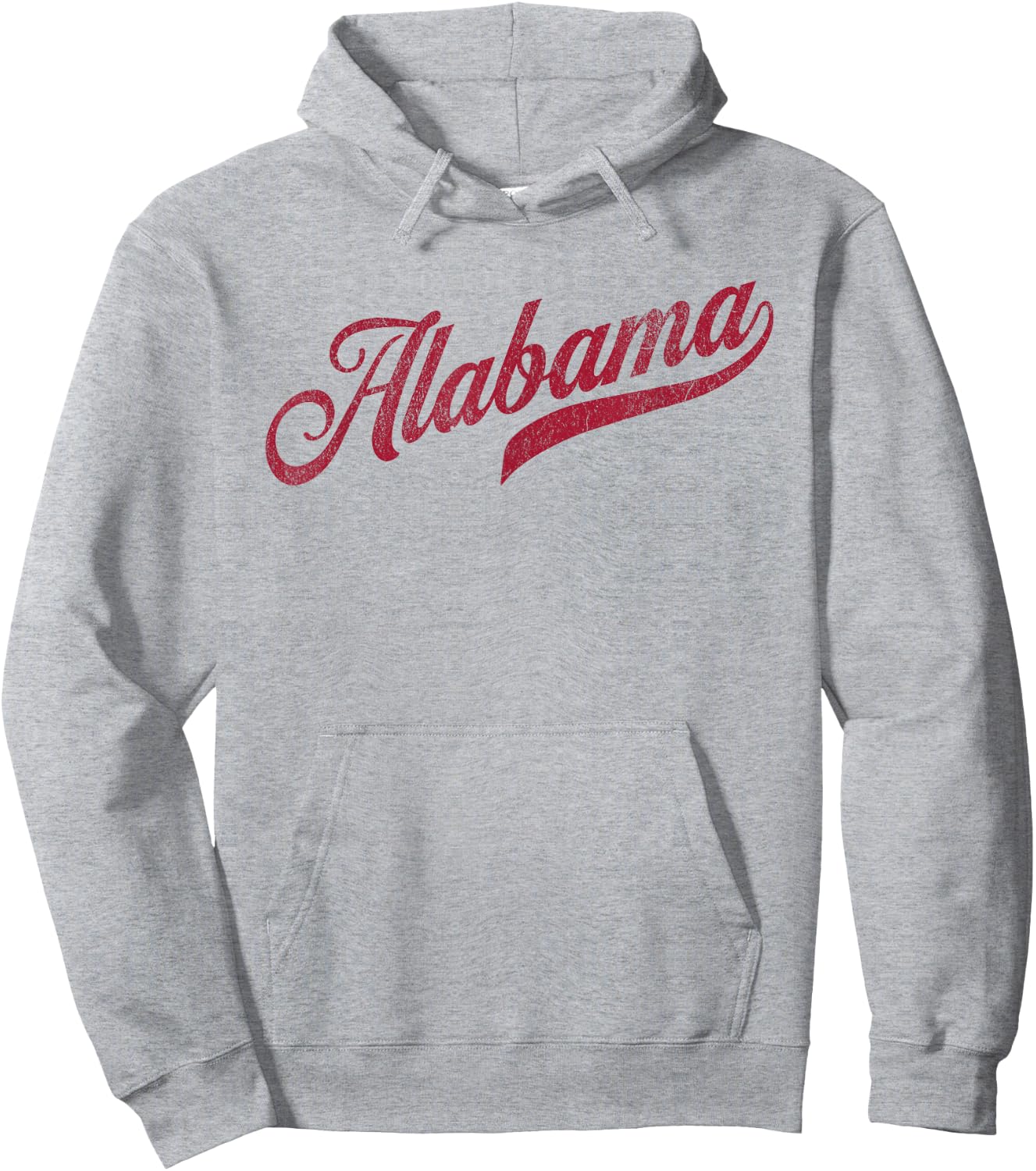 Alabama Varsity Script Classic Sports Jersey Style Hoodie - Hoodie | Ash