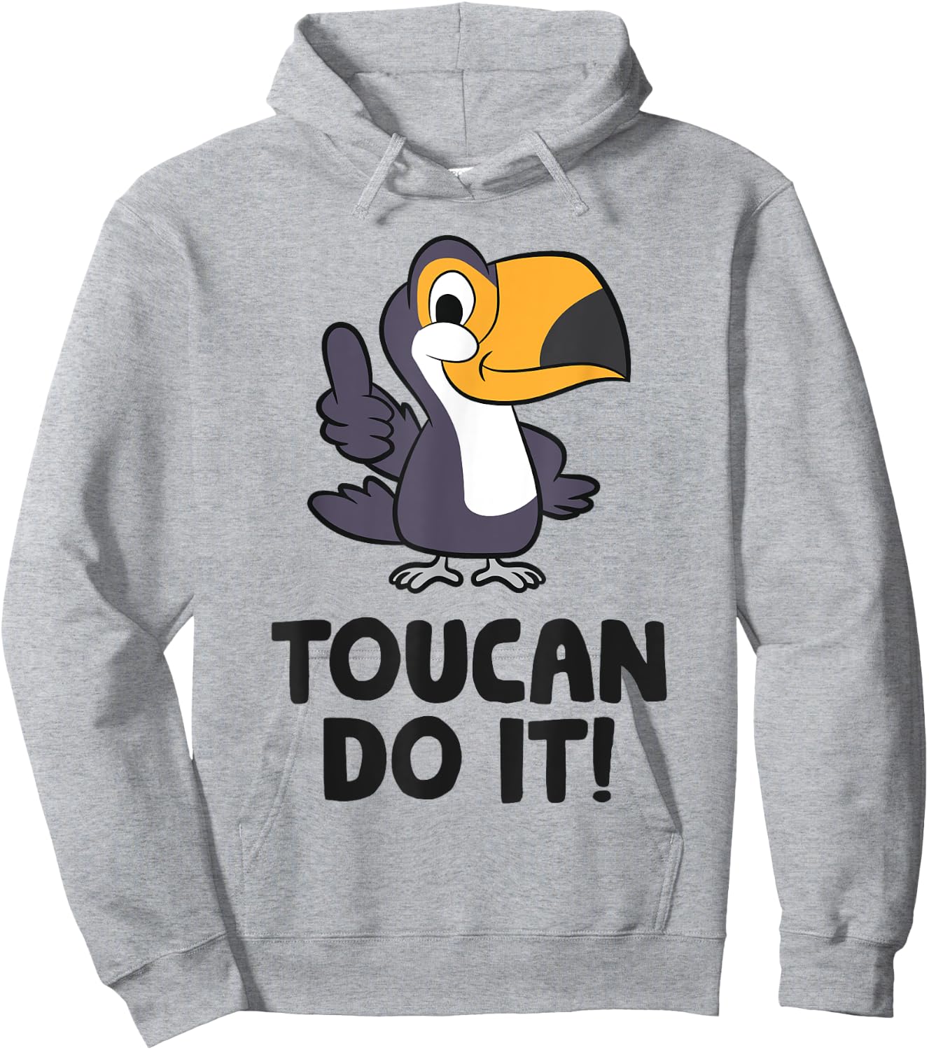 Toucan Do It Funny Toucan Bird Hoodie - Hoodie | Ash