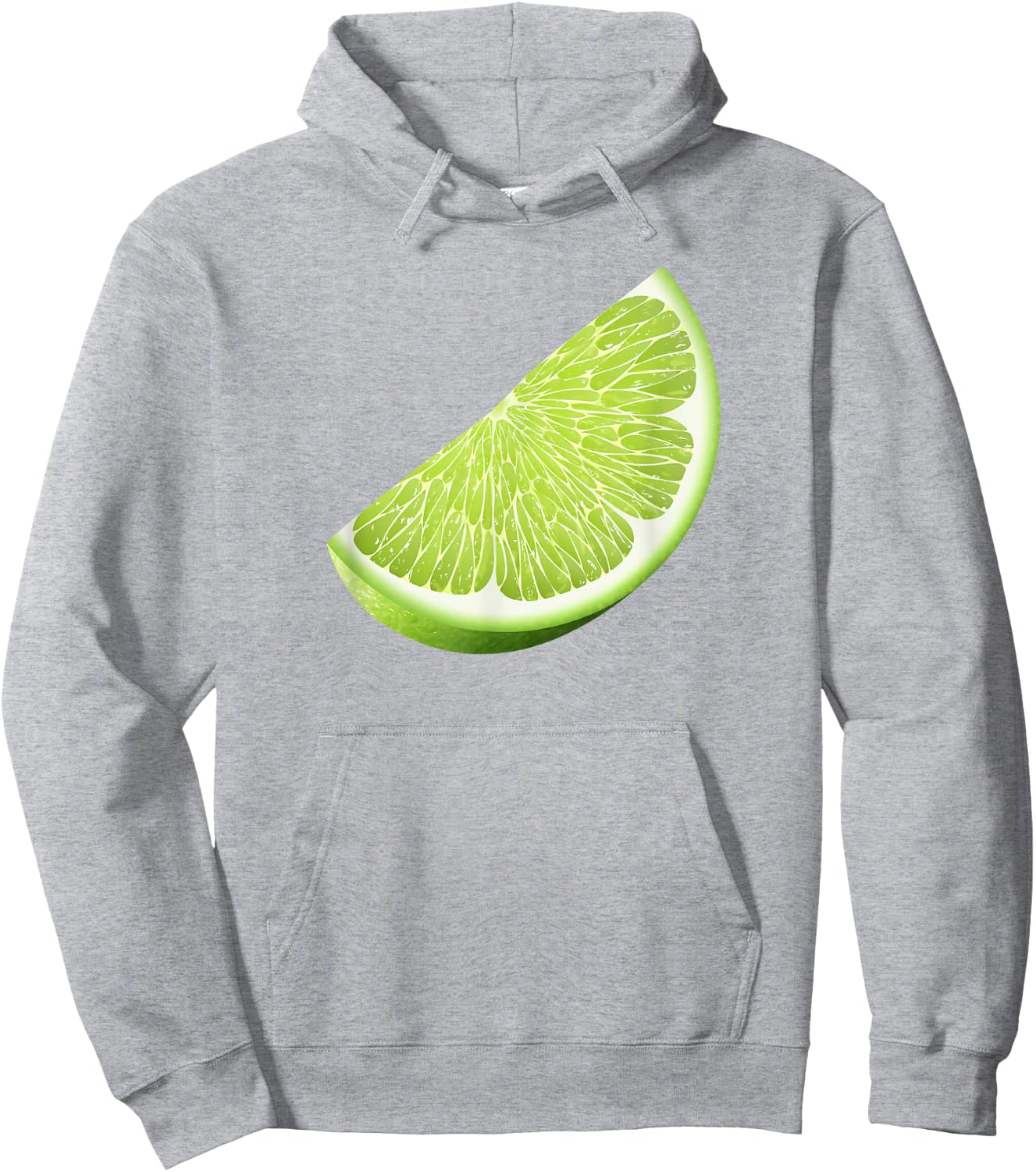Green Lime Halloween Costume Group Funny Lime Slice Lovers Hoodie - Hoodie | Ash