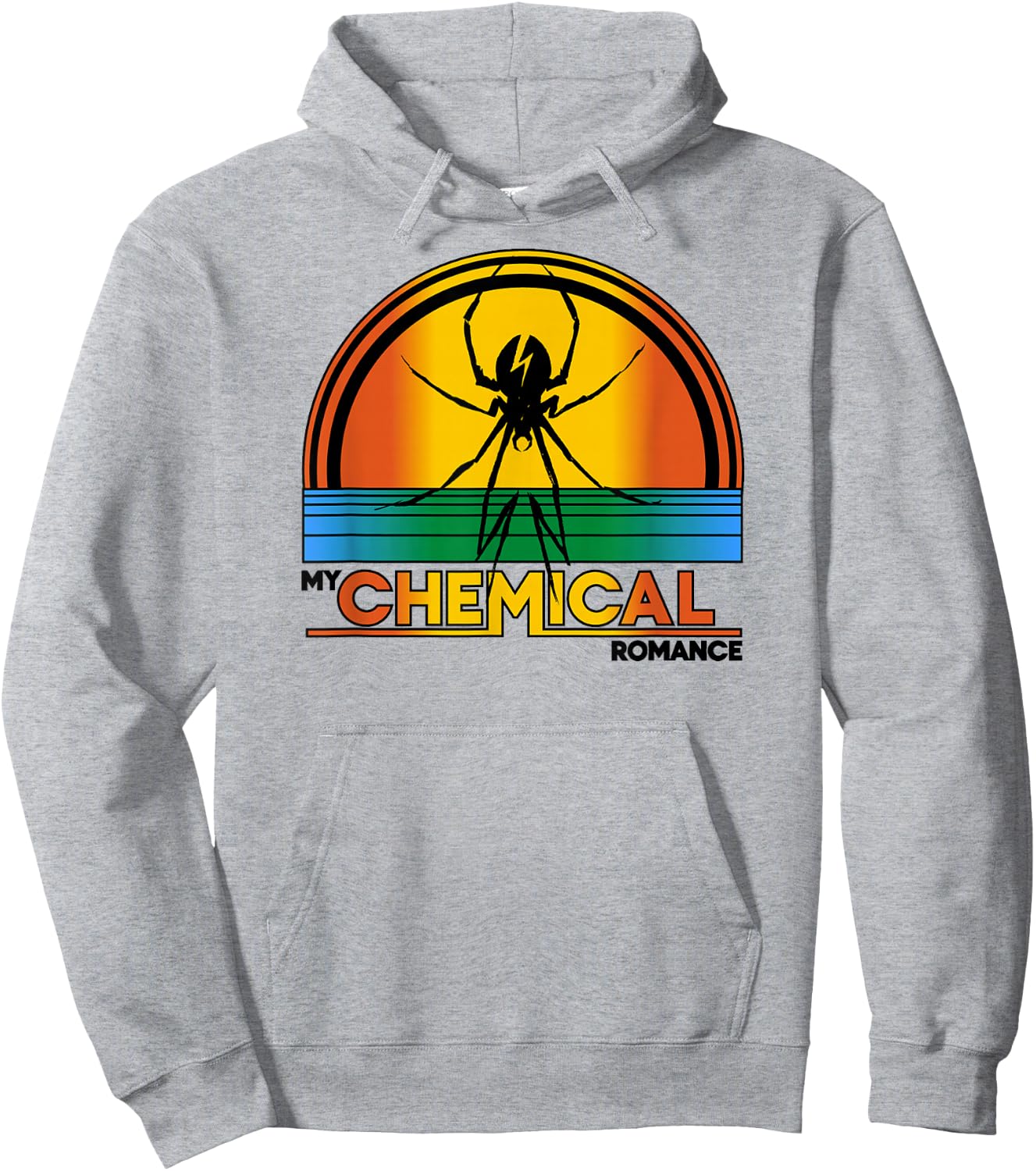 My Chemical Romance Spider Rising Hoodie - Hoodie | Ash