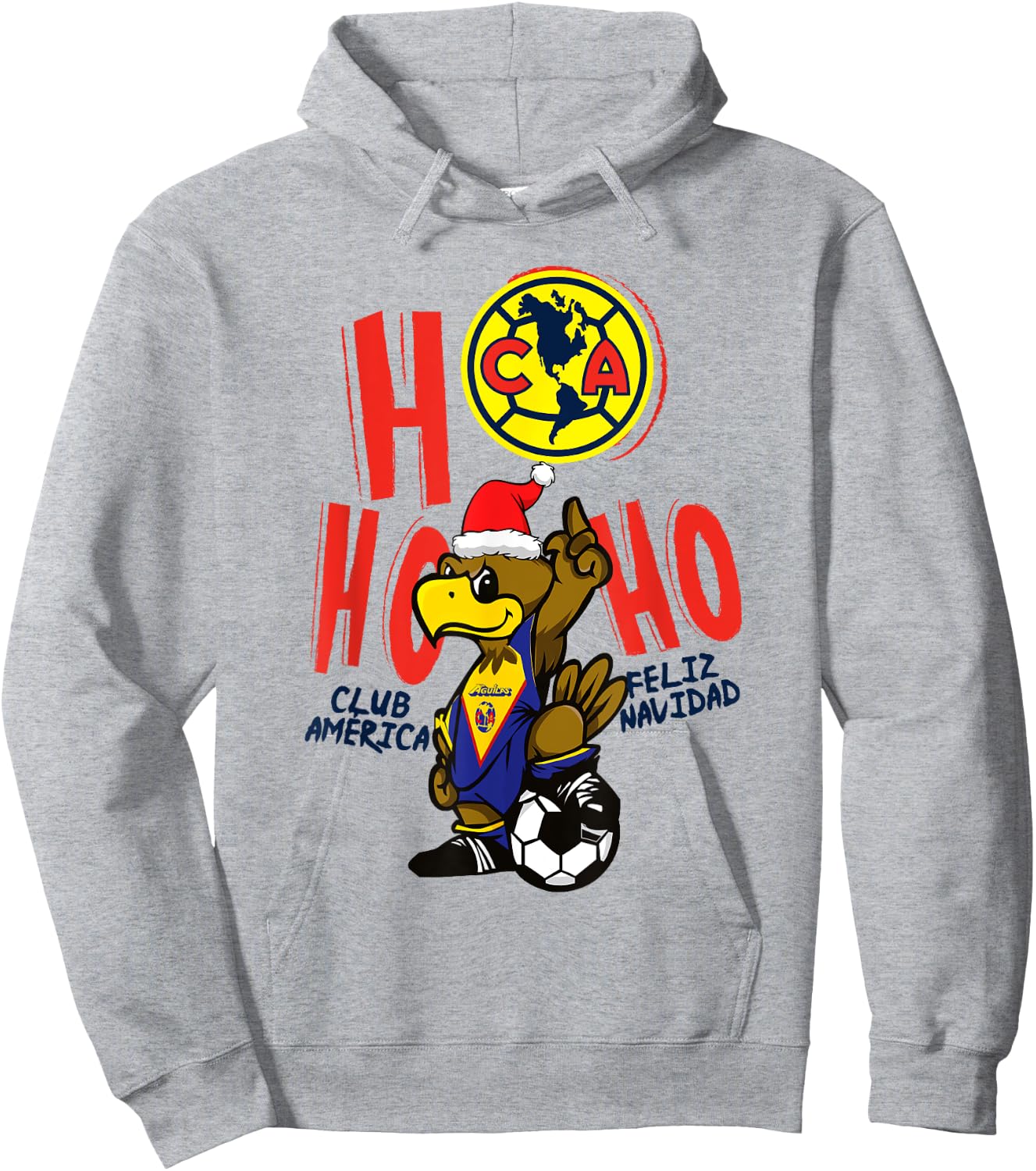 Club America - Navidad Hoodie - Hoodie | Ash