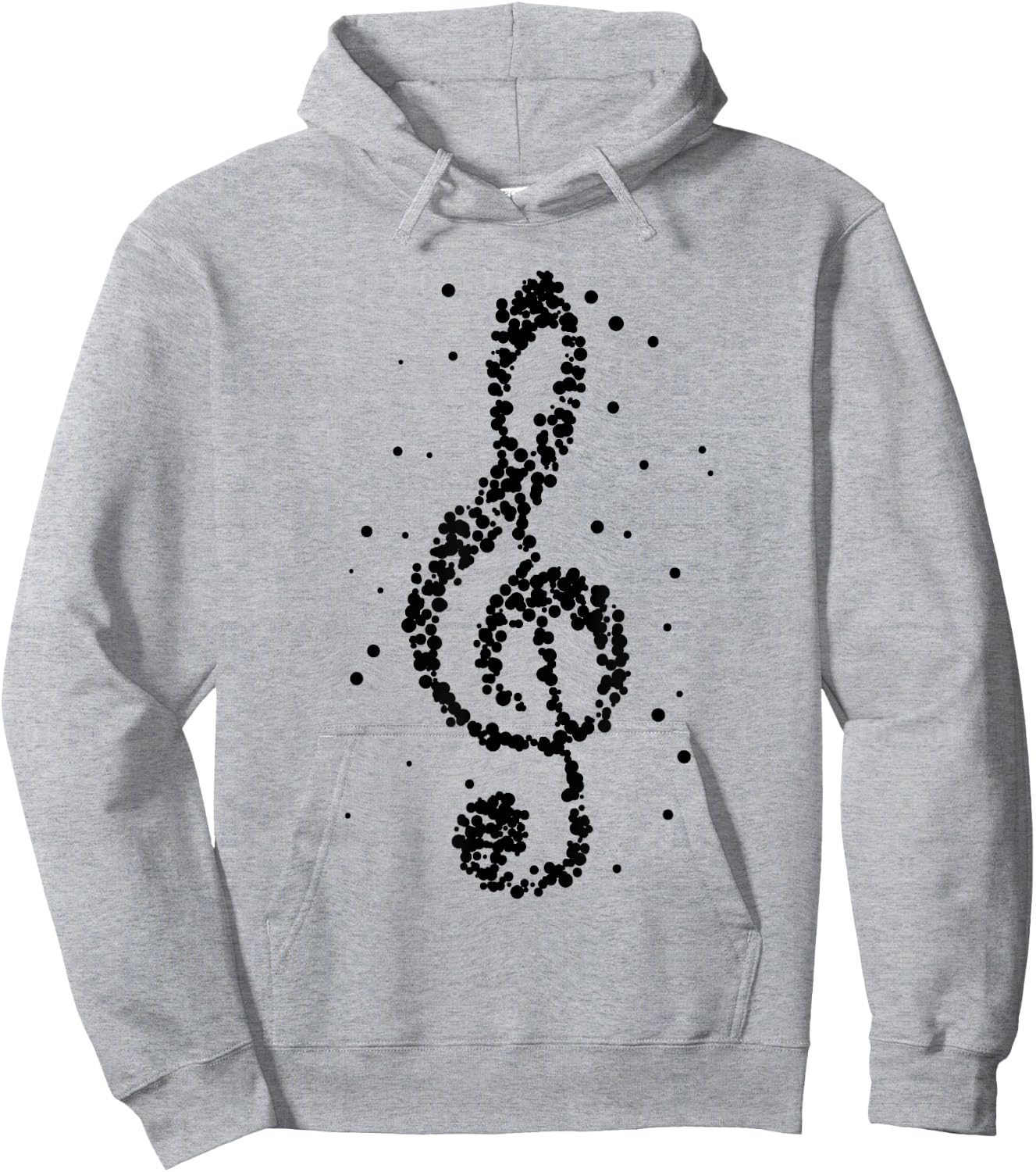 Music in black and white Musician Music teachers Hoodie - Hoodie | Ash