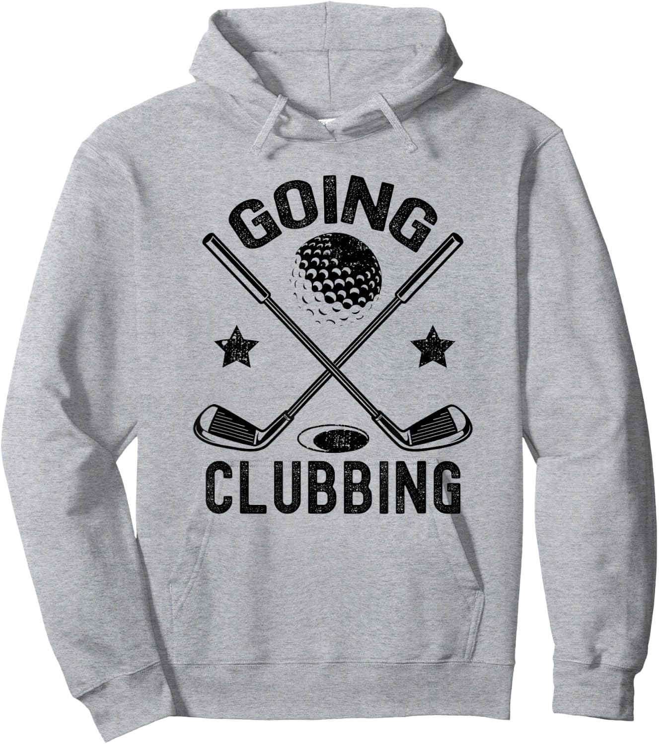 Going Clubbing Funny Men Women Golfer Golf Player Golfing Hoodie - Hoodie | Ash