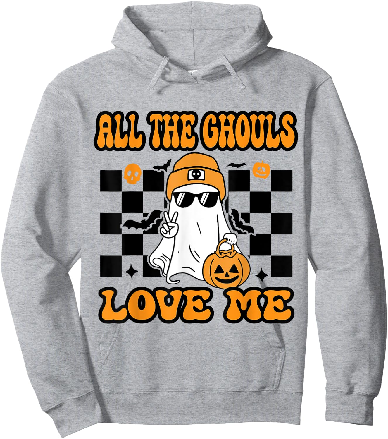 All The Ghouls Love Me Halloween Costume Toddler Boy baby Hoodie - Hoodie | Ash