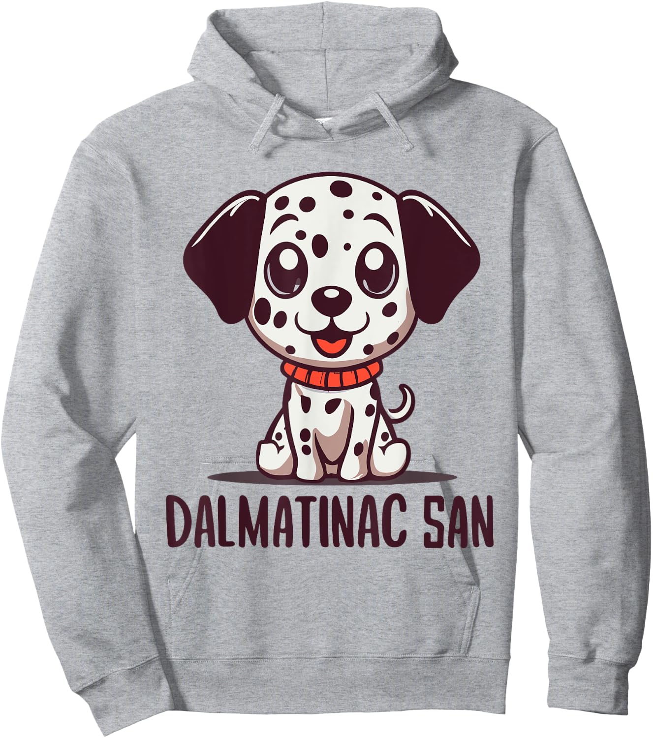 Dalmatinac San Dalmatian Dog Croatian Pride Croatia Hoodie - Hoodie | Ash