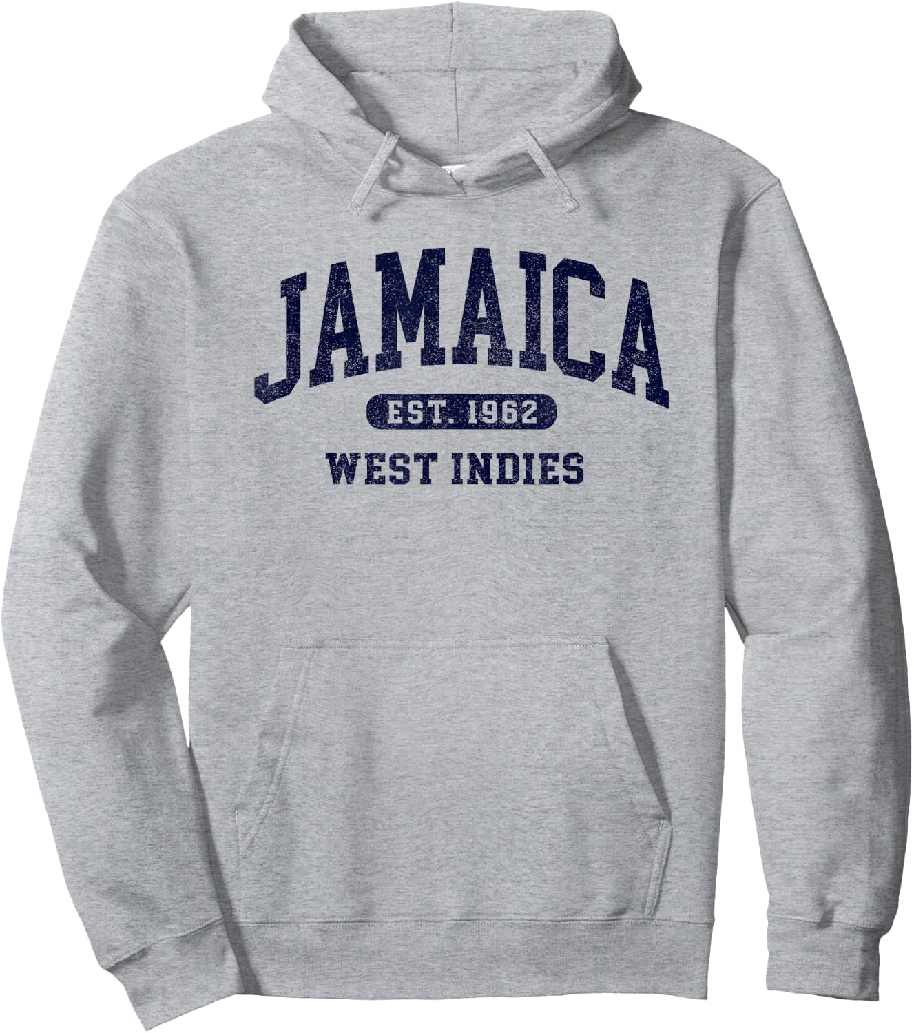 Retro Jamaica Est 1962 Vintage Jamaican Hoodie - Hoodie | Ash