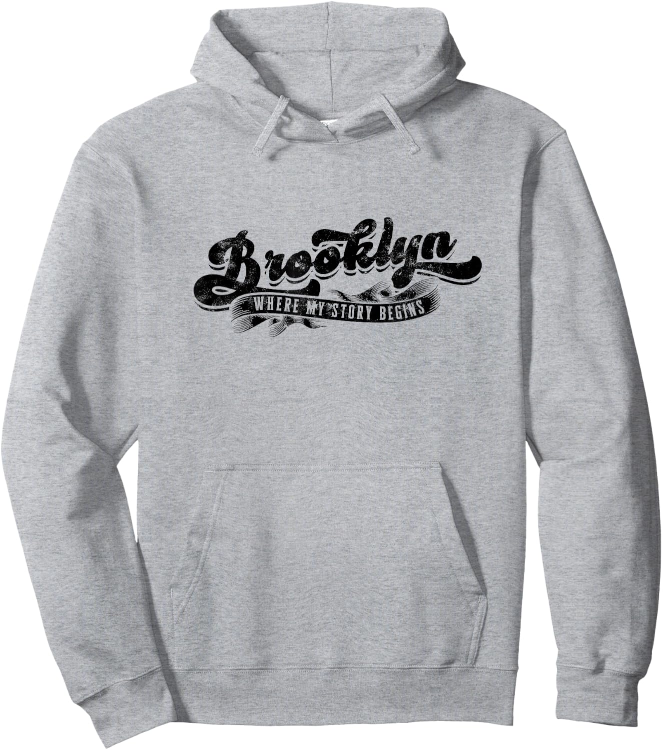 Brooklyn Where my story begins - brooklyn bridge Hoodie - Hoodie | Ash