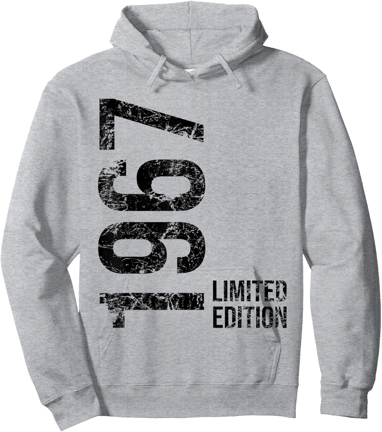 58th Birthday 58 Years Old Man Woman Vintage 1967 Hoodie - Hoodie | Ash